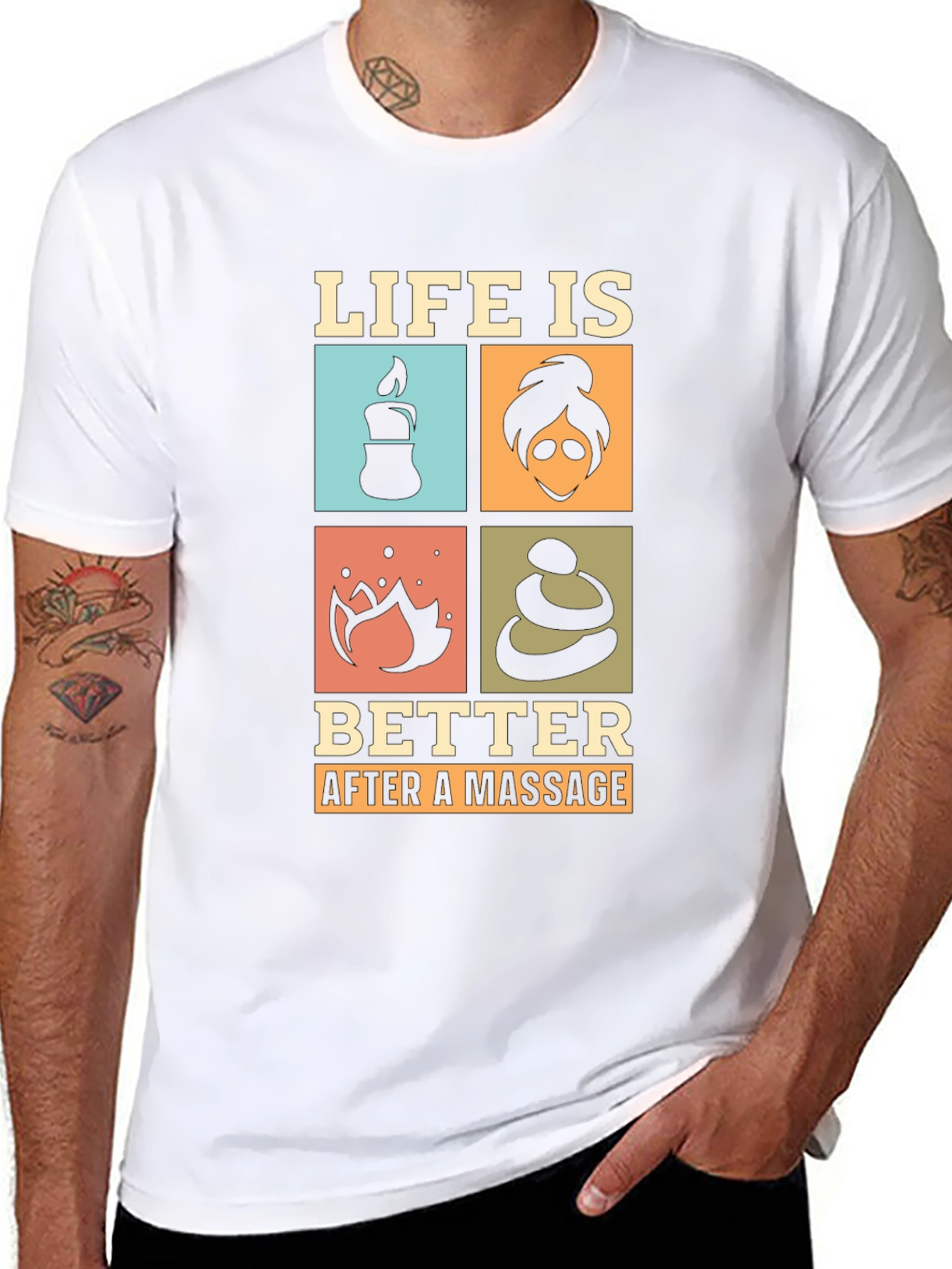Life is Better After a Massage T-Shirt