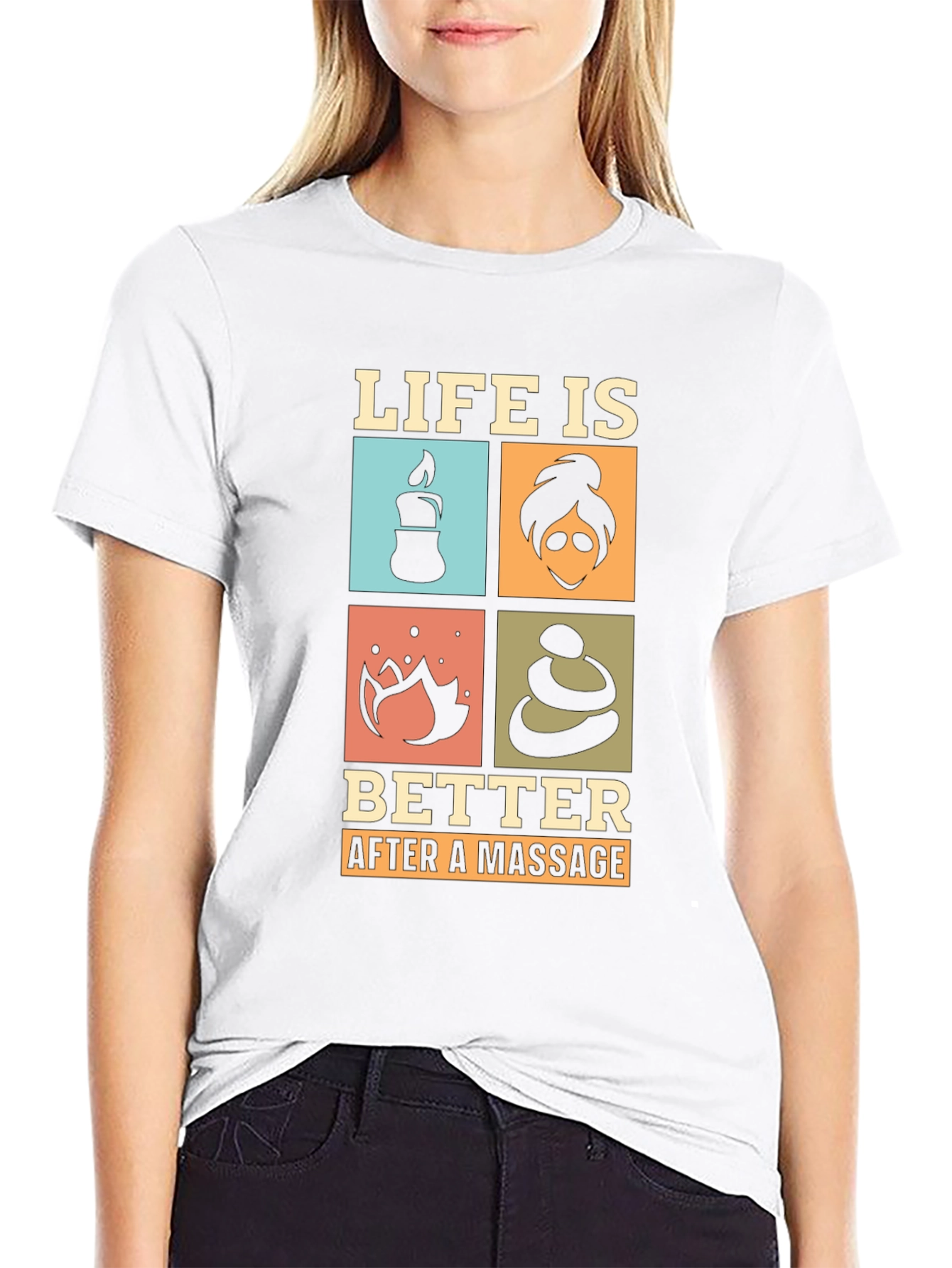 Life is Better After a Massage T-Shirt
