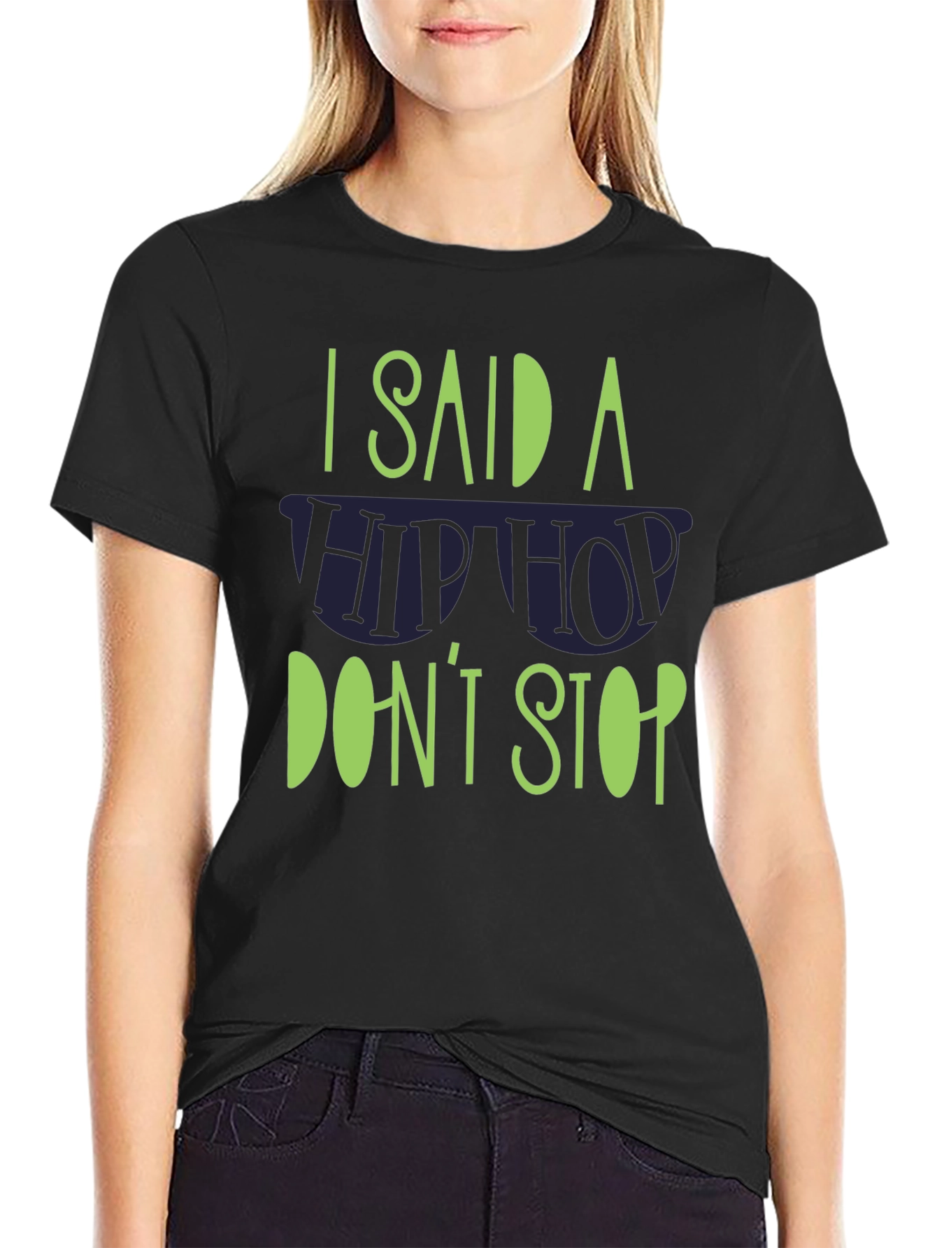 Hip Hop Dont Stop Graphic T-Shirt
