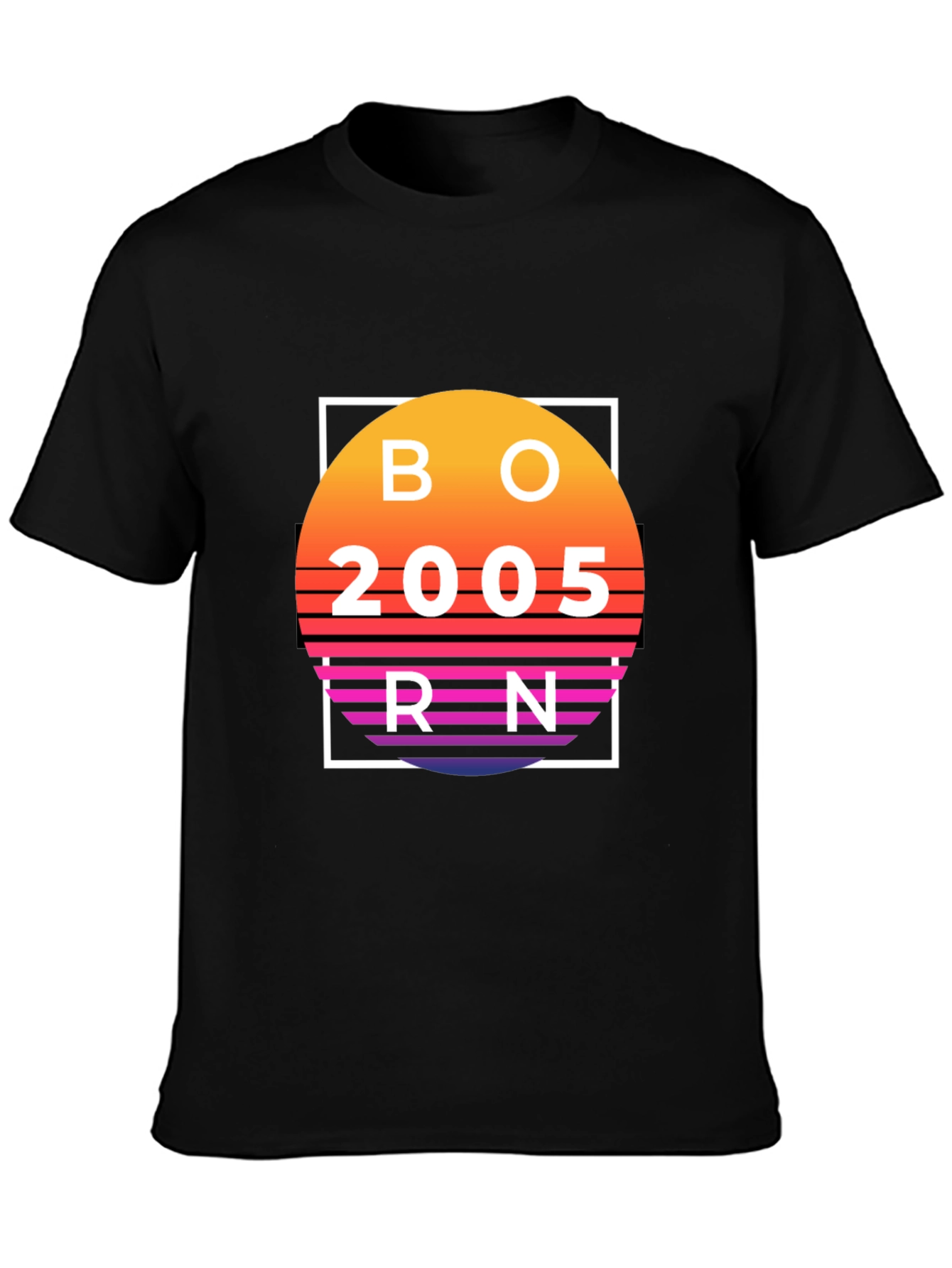 Born in 2005 Sunset T-Shirt