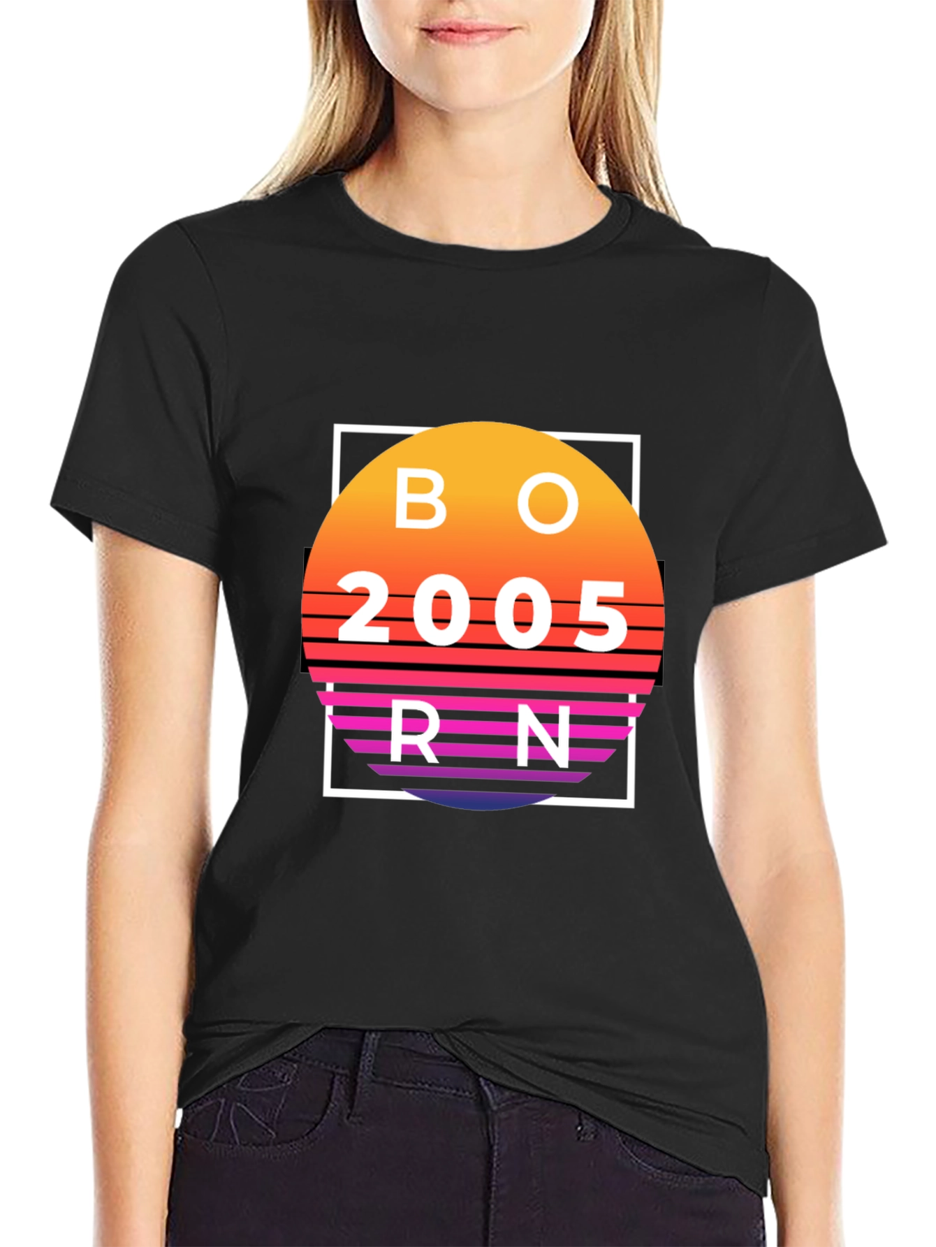 Born in 2005 Sunset T-Shirt