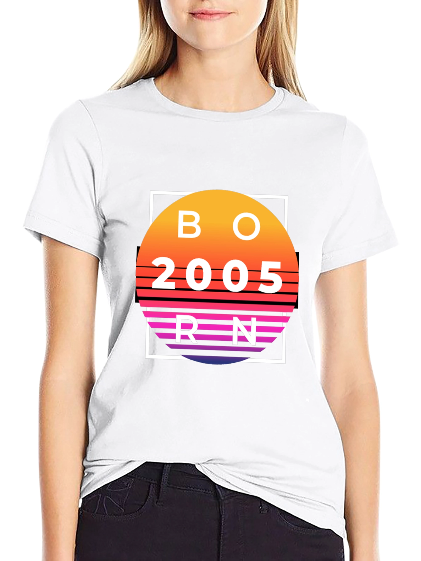 Born in 2005 Sunset T-Shirt