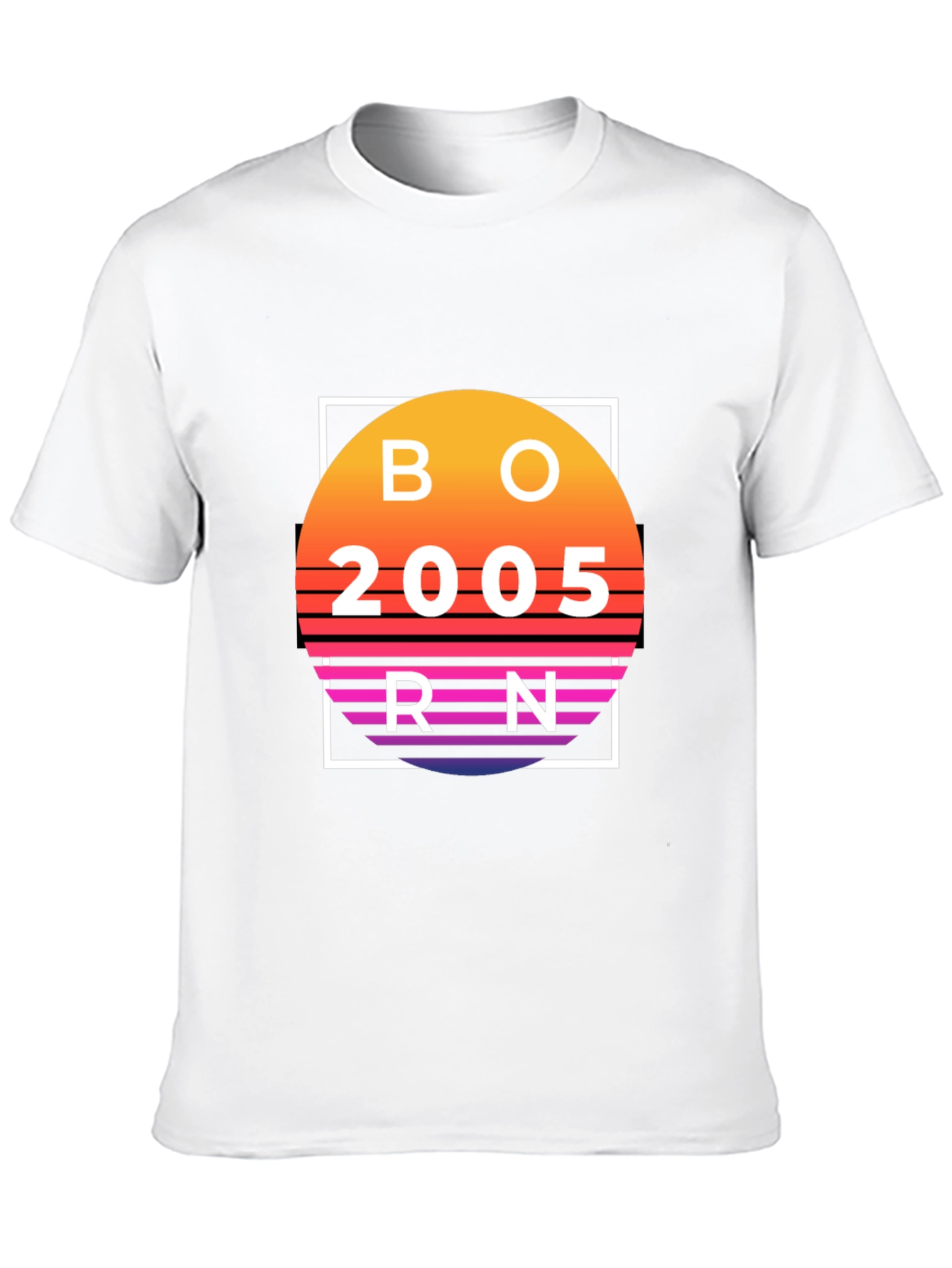 Born in 2005 Sunset T-Shirt