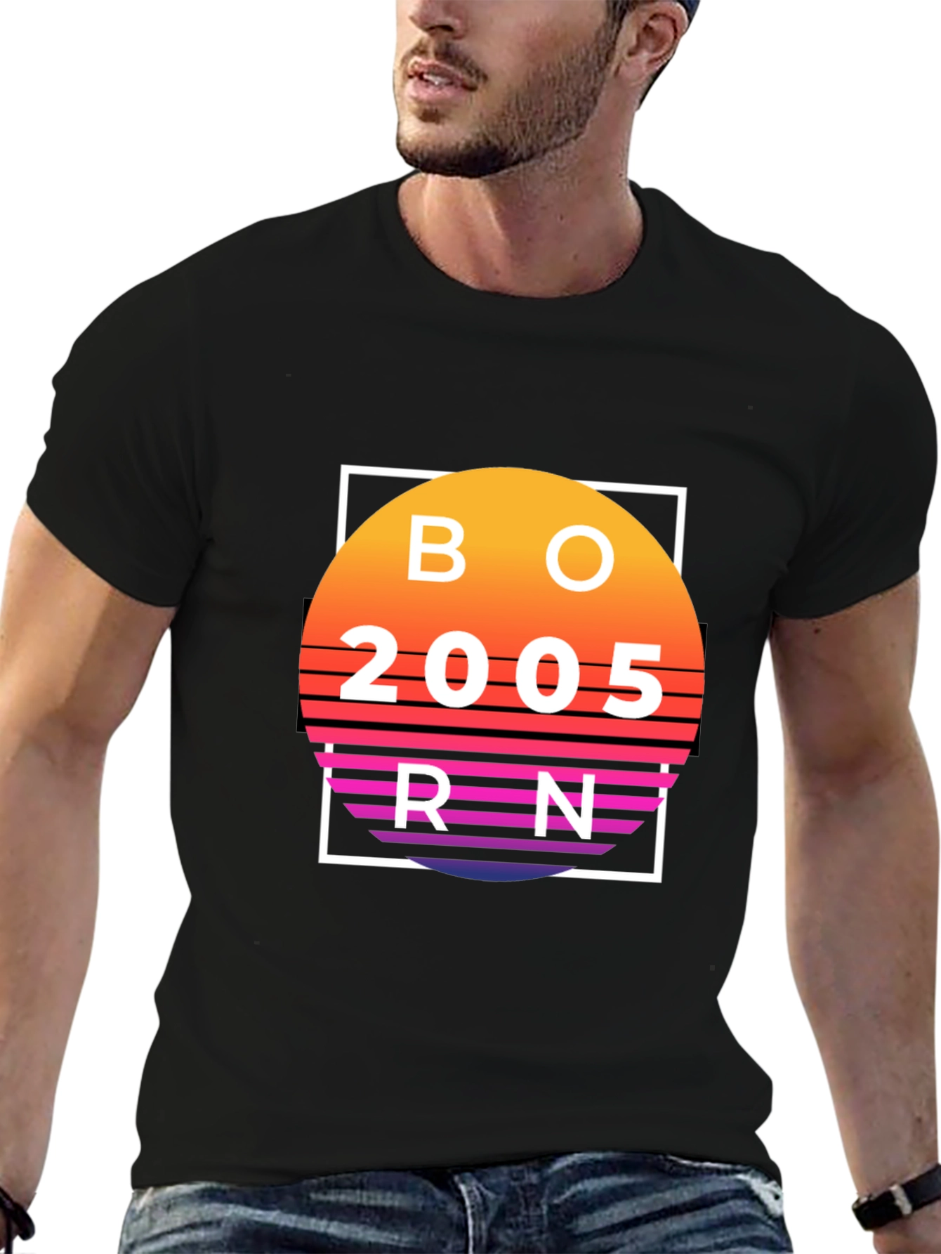 Born in 2005 Sunset T-Shirt