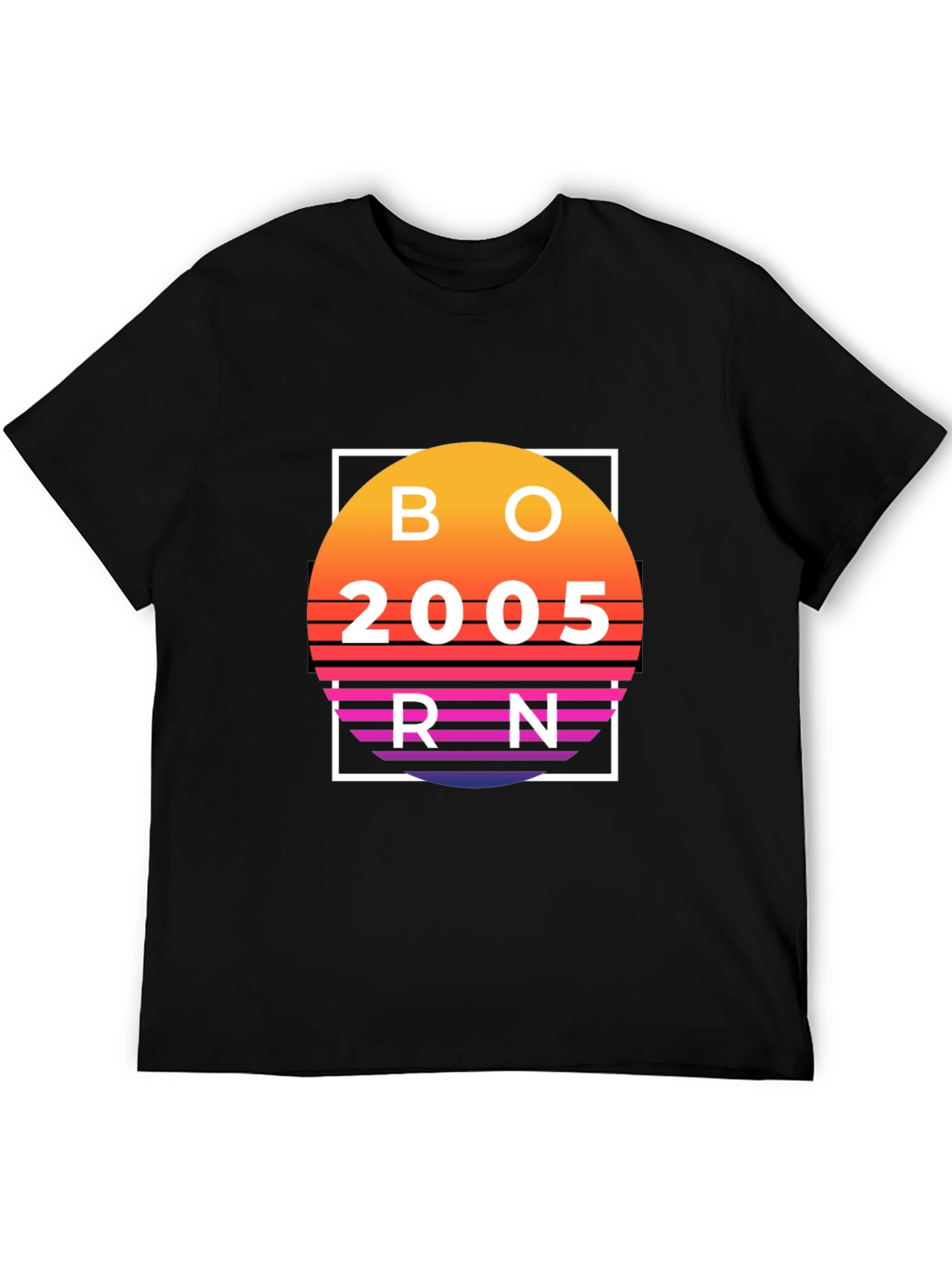 Born in 2005 Sunset T-Shirt