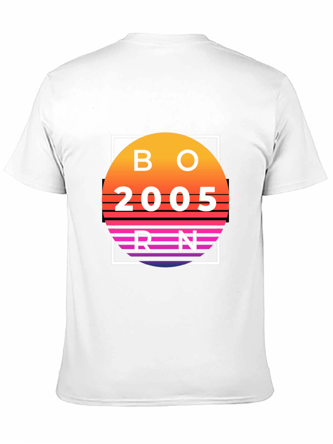Born in 2005 Sunset T-Shirt