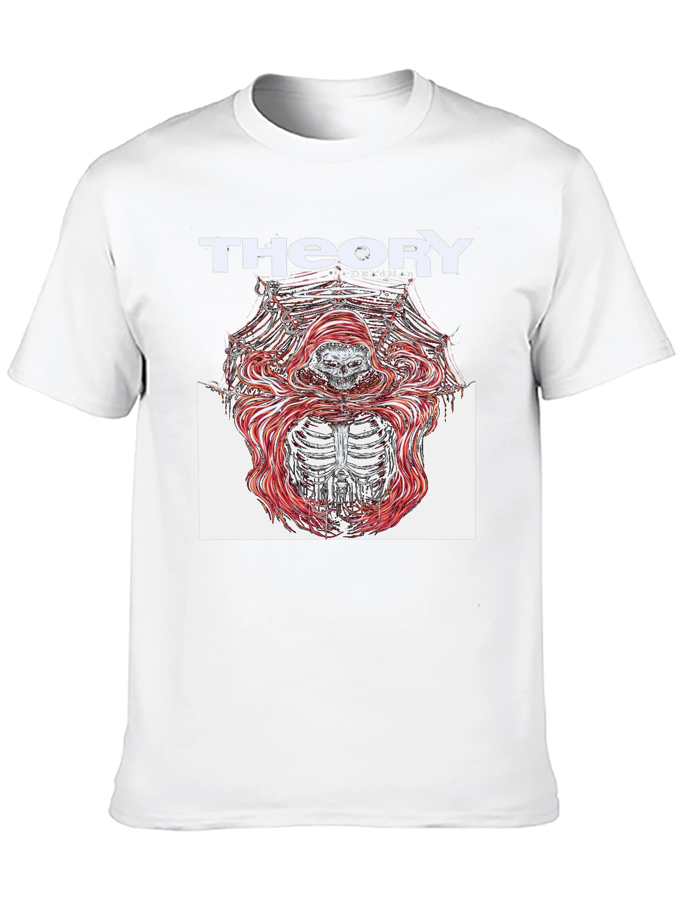 Theory of a Deadman Skeleton Graphic Black T-Shirt