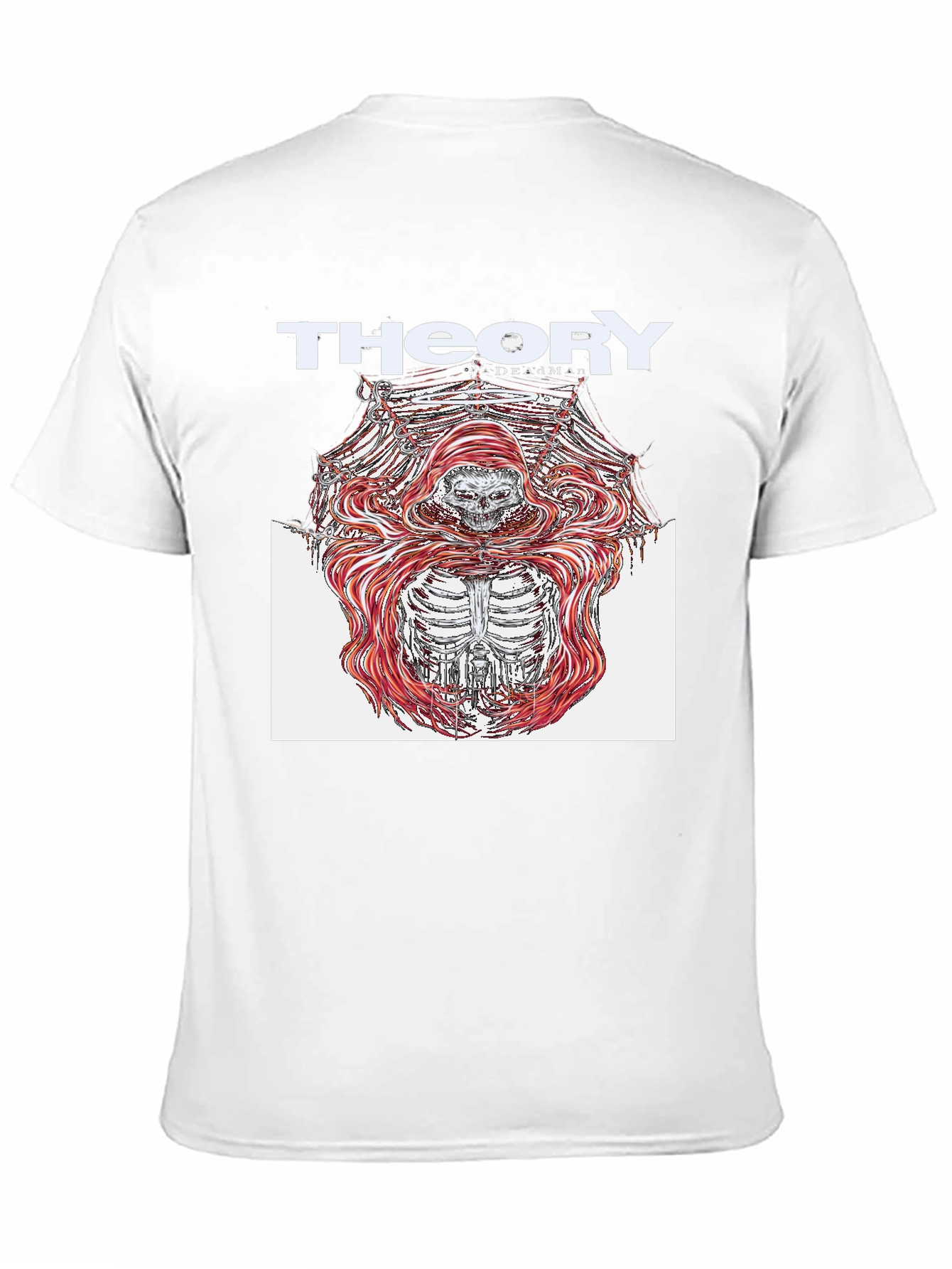 Theory of a Deadman Skeleton Graphic Black T-Shirt