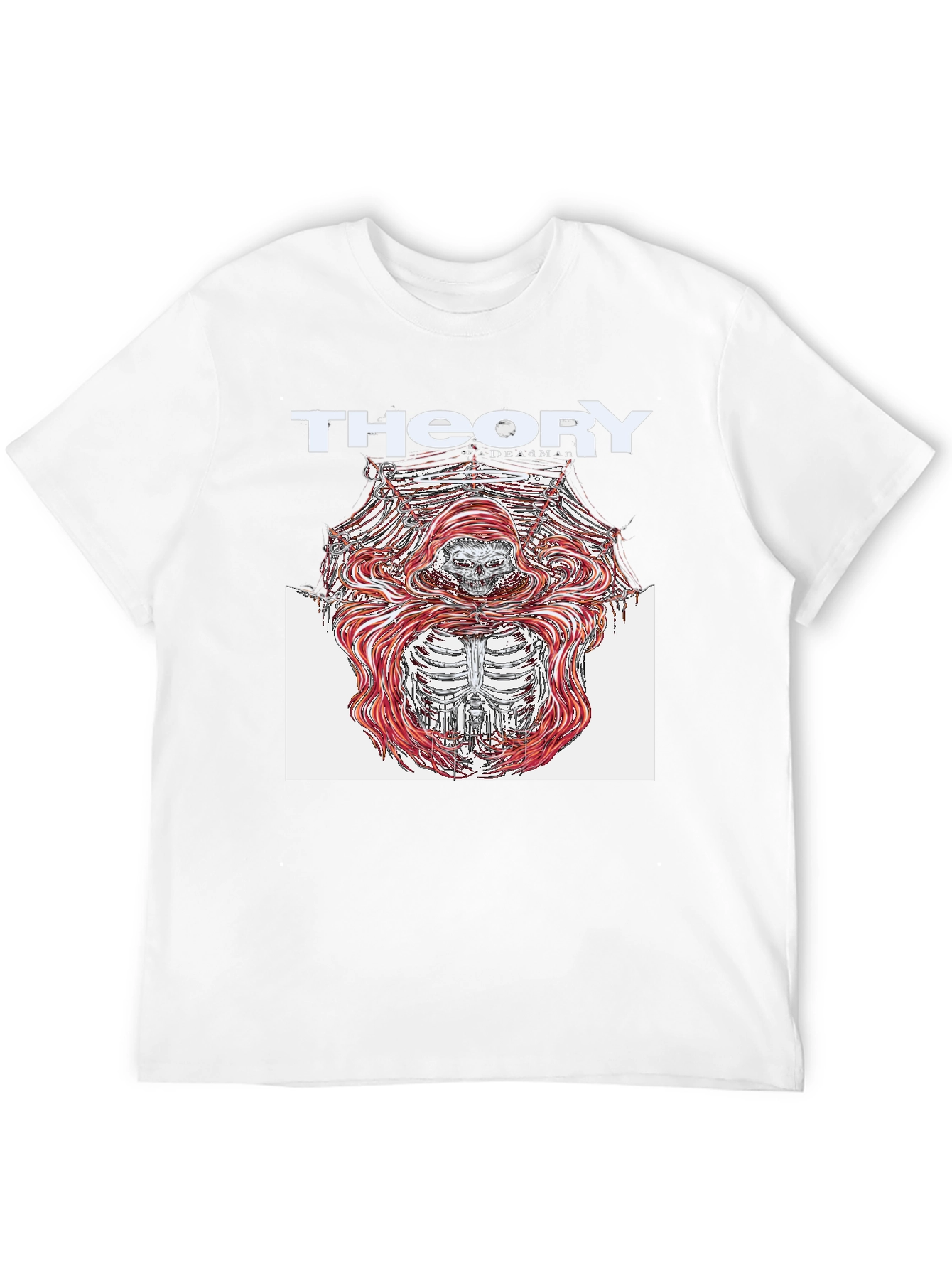 Theory of a Deadman Skeleton Graphic Black T-Shirt