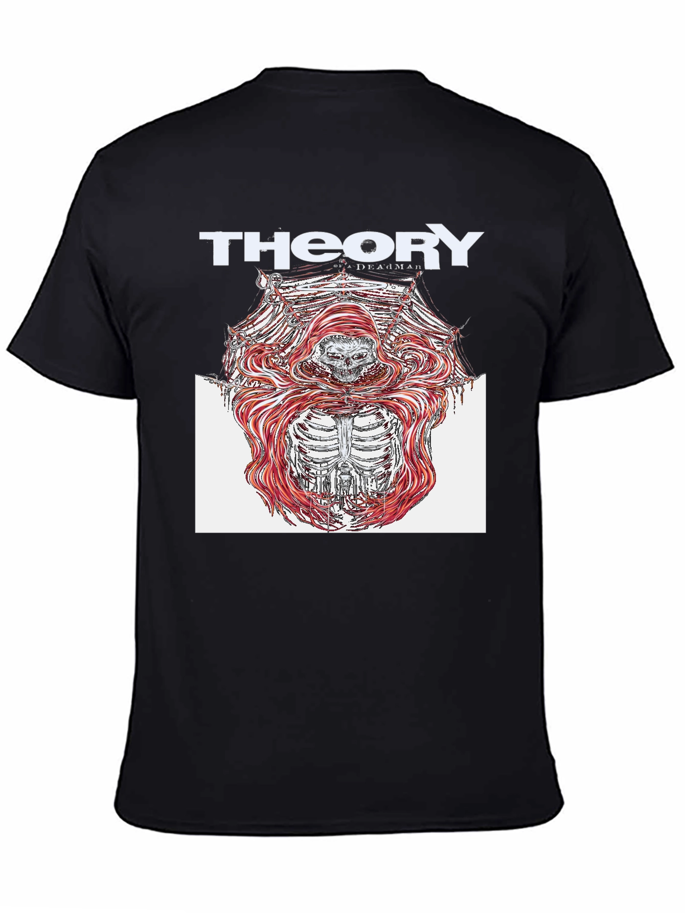 Theory of a Deadman Skeleton Graphic Black T-Shirt