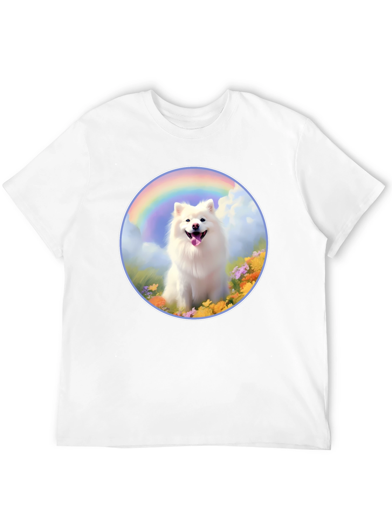 Dog Rainbow Graphic Tee