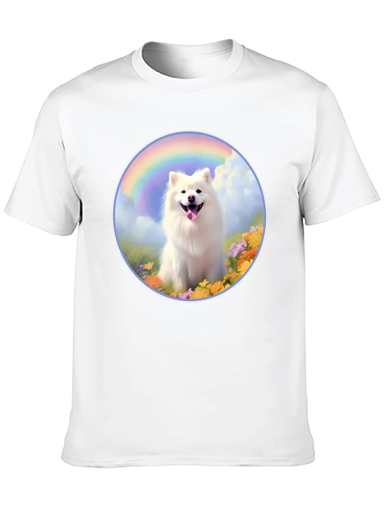 Dog Rainbow Graphic Tee