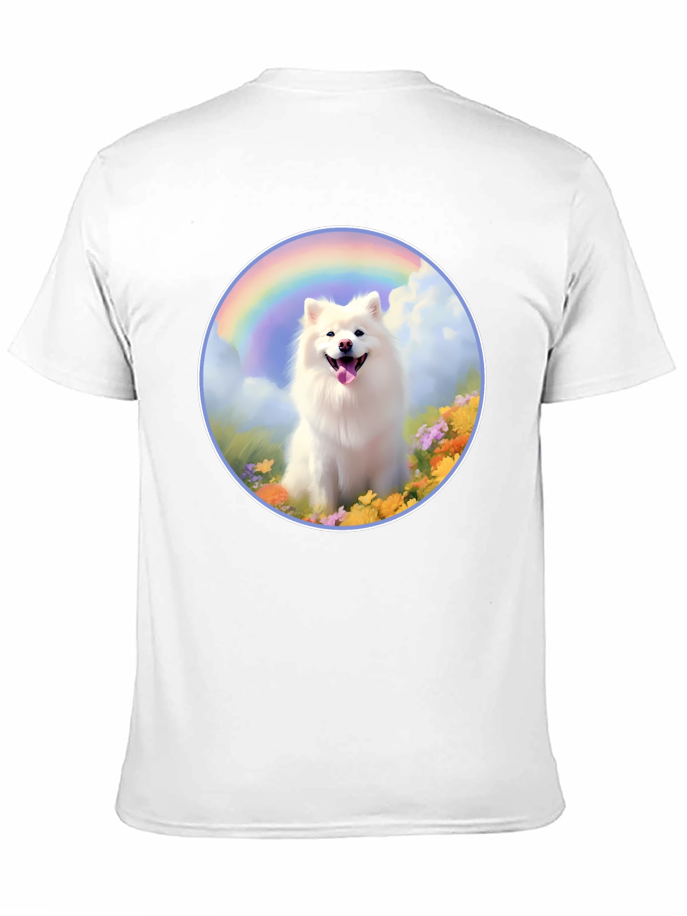 Dog Rainbow Graphic Tee