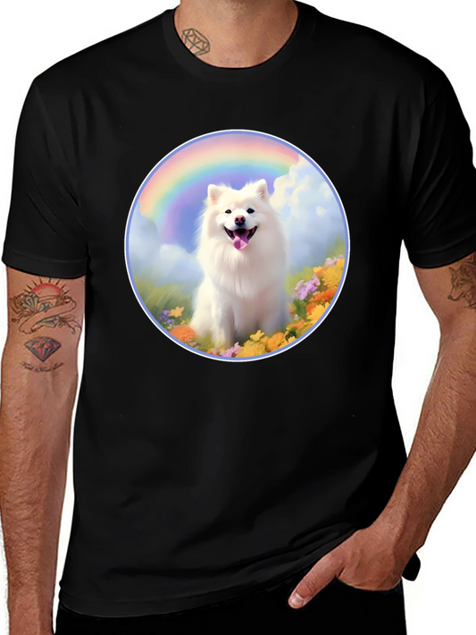 Dog Rainbow Graphic Tee
