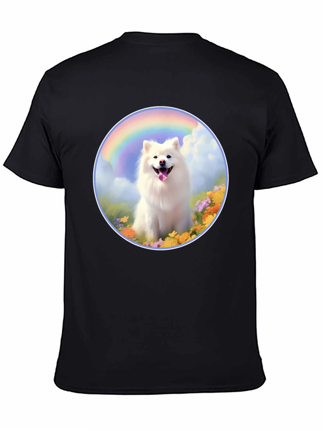 Dog Rainbow Graphic Tee