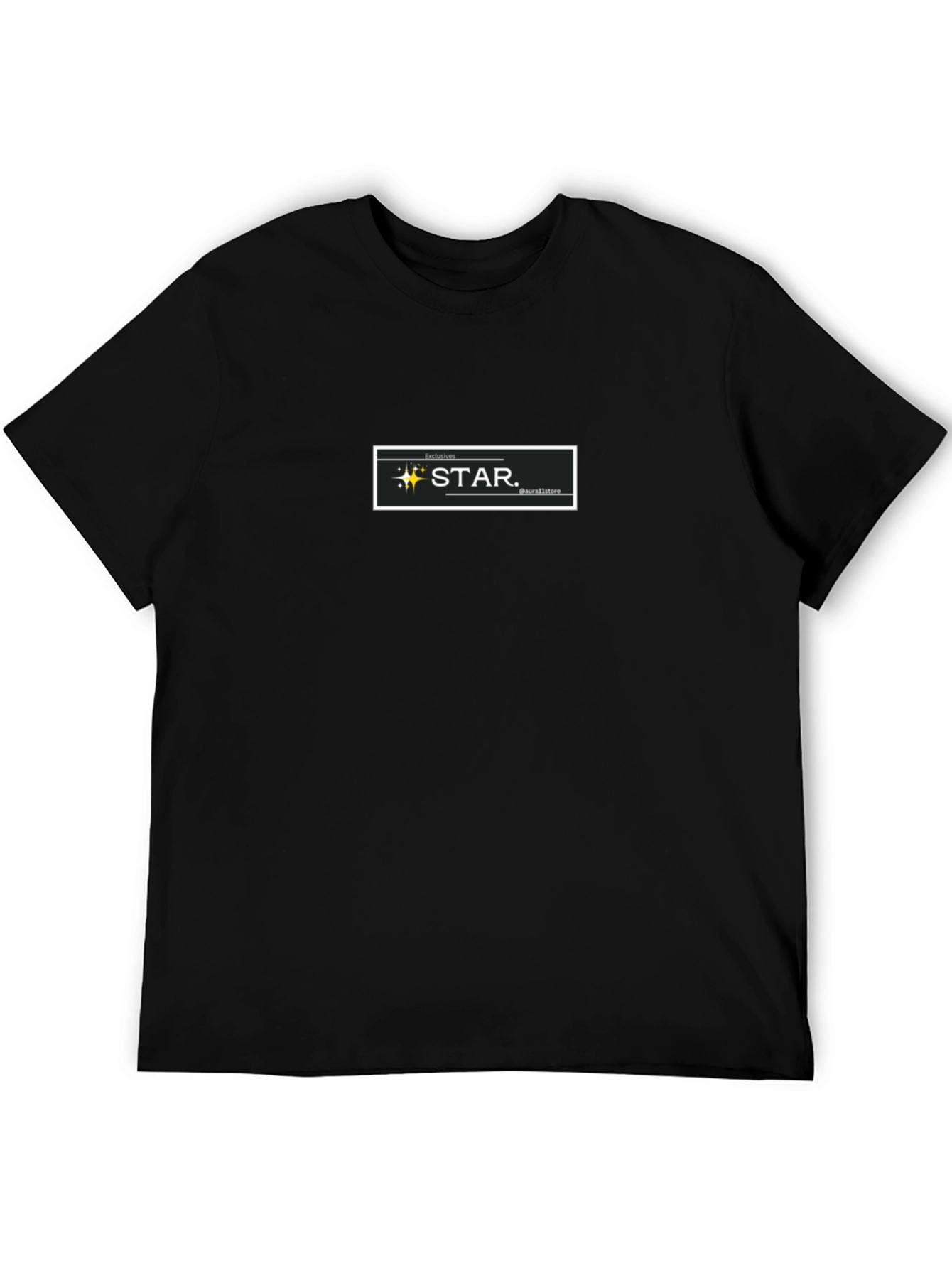 Exclusive STAR Logo Black T-Shirt