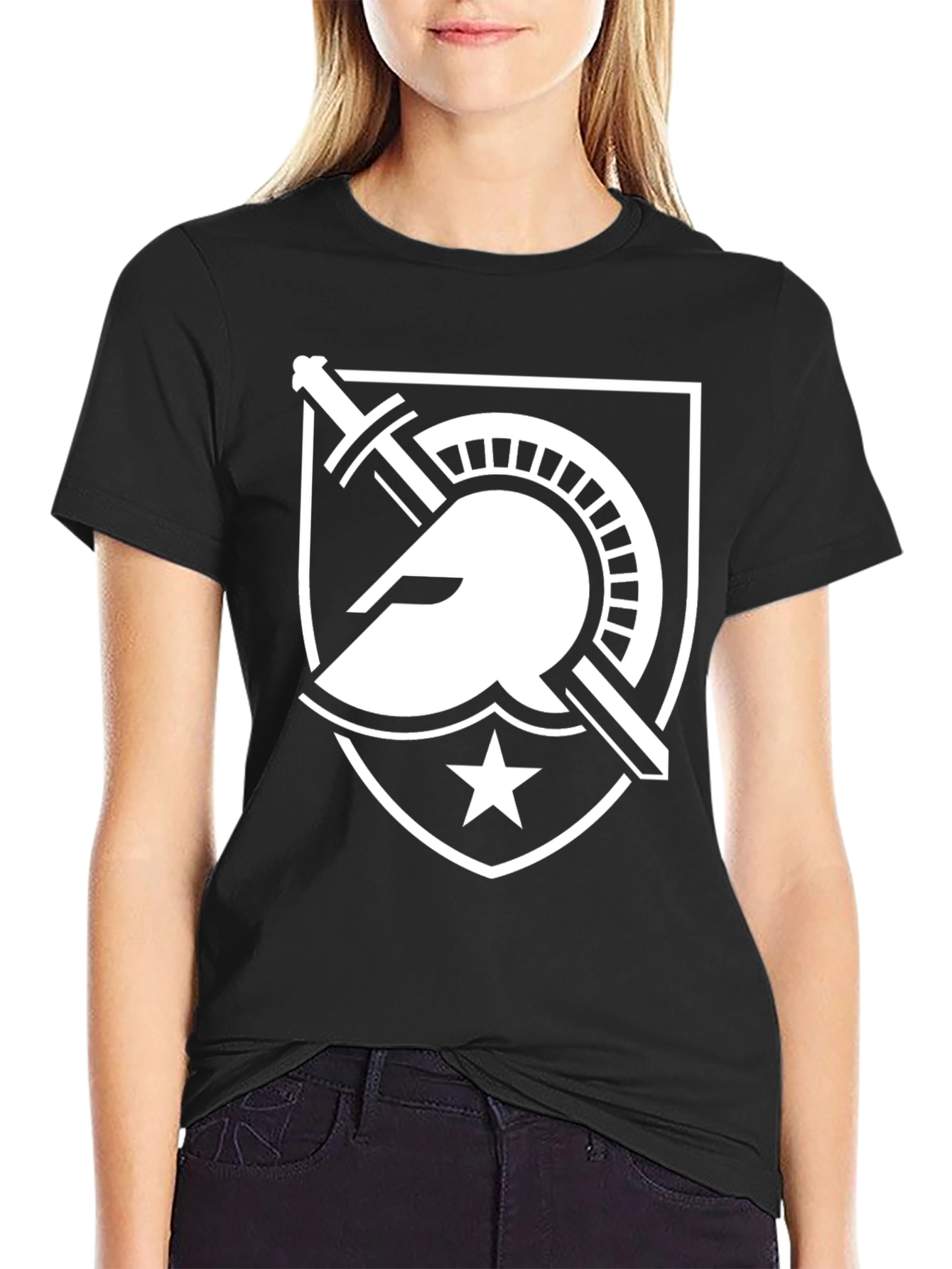 Spartan Shield T-Shirt - Warrior Graphic Tee
