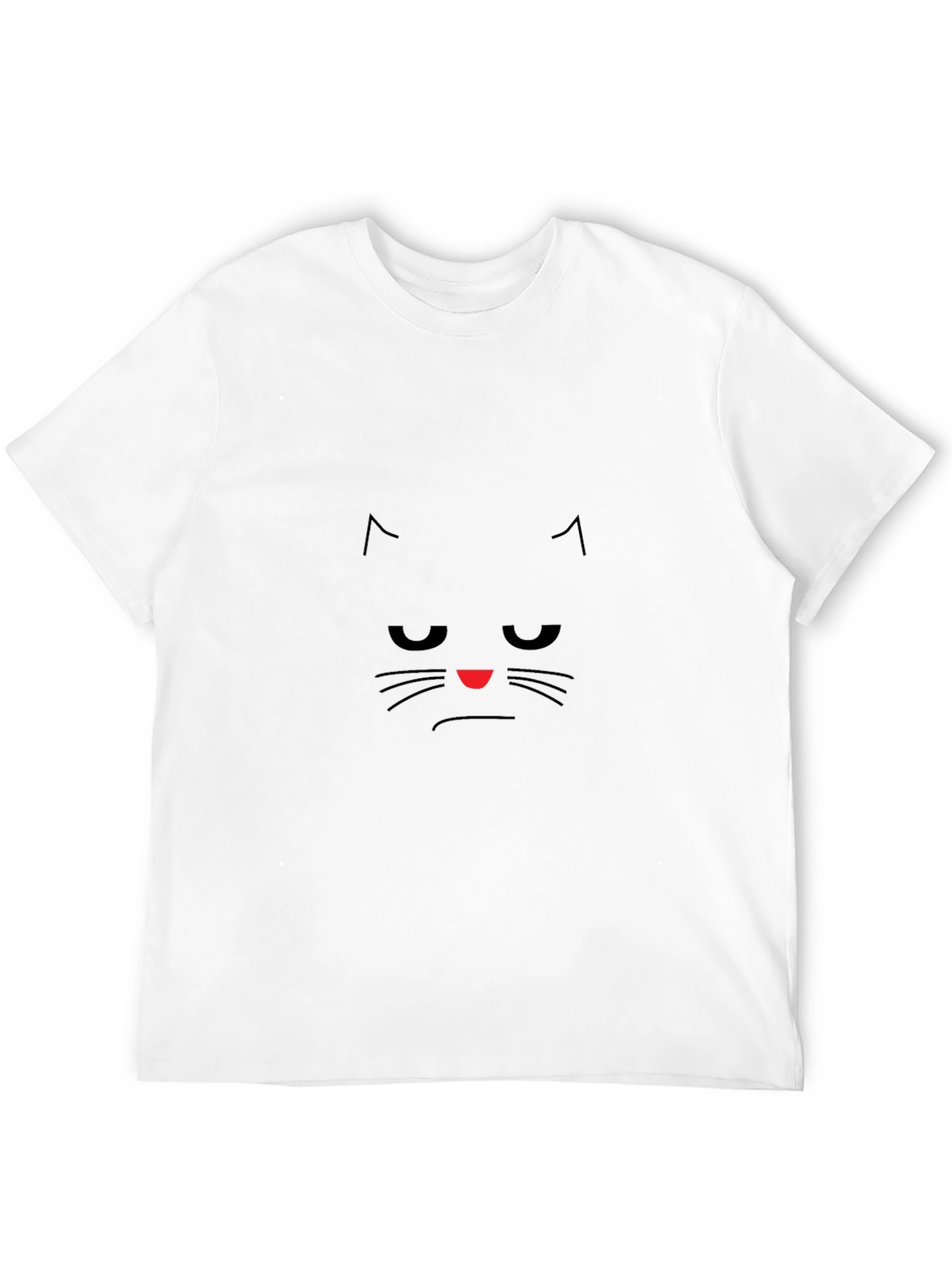 Grumpy Cat T-Shirt - Black Cotton Tee
