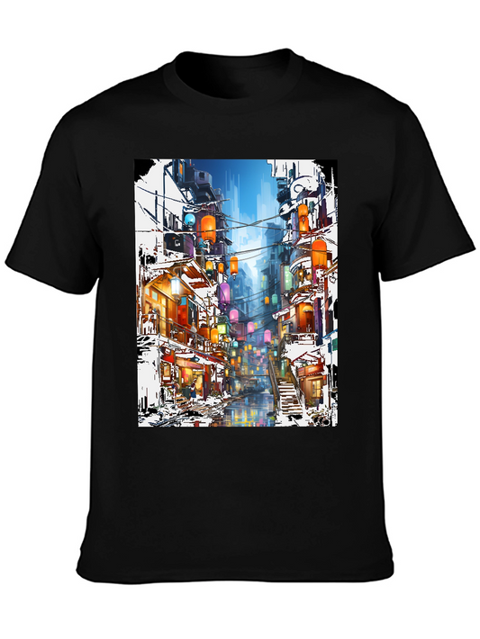 Urban Lantern Art T-Shirt