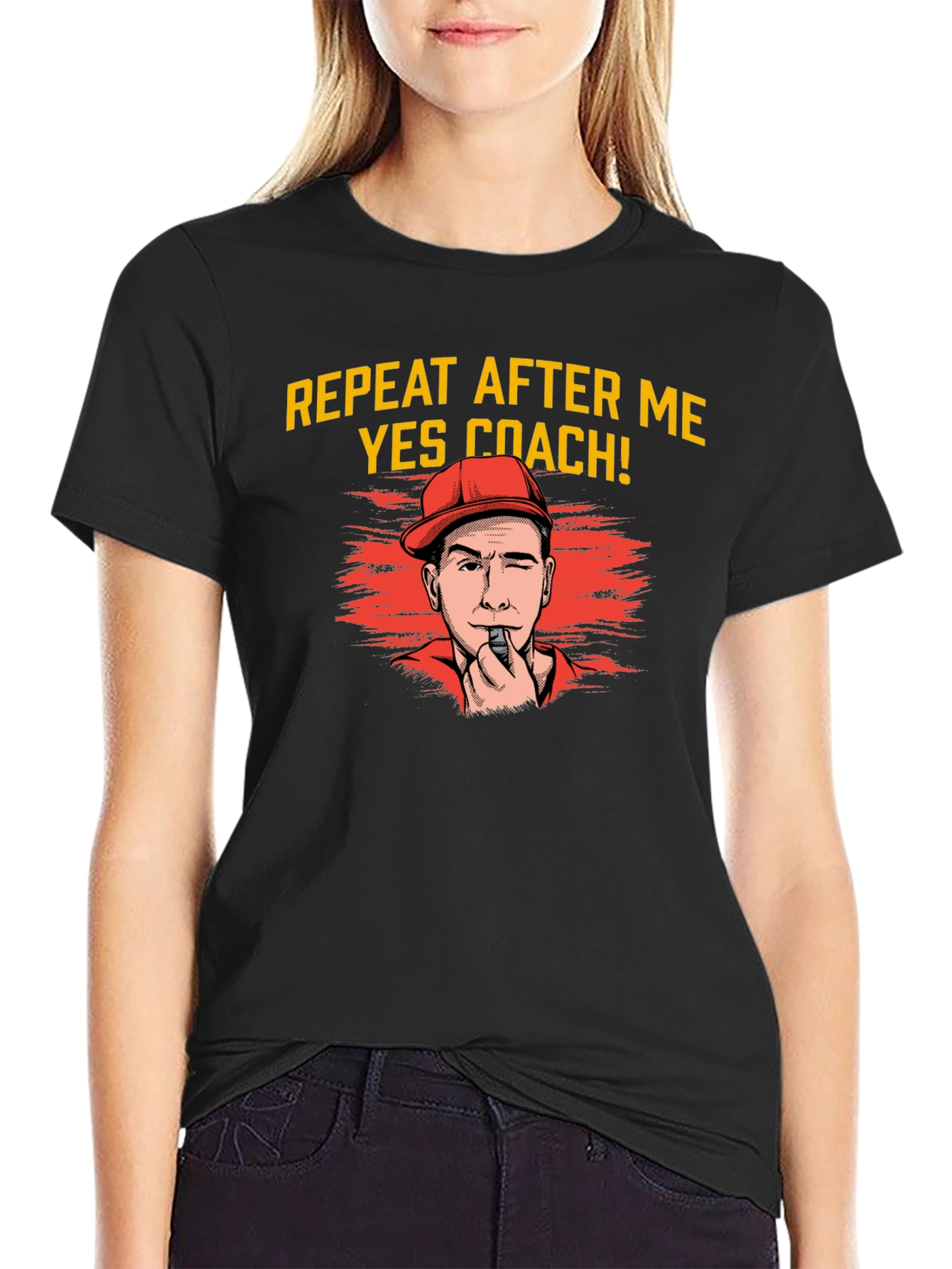 Repeat After Me Yes Coach! T-Shirt