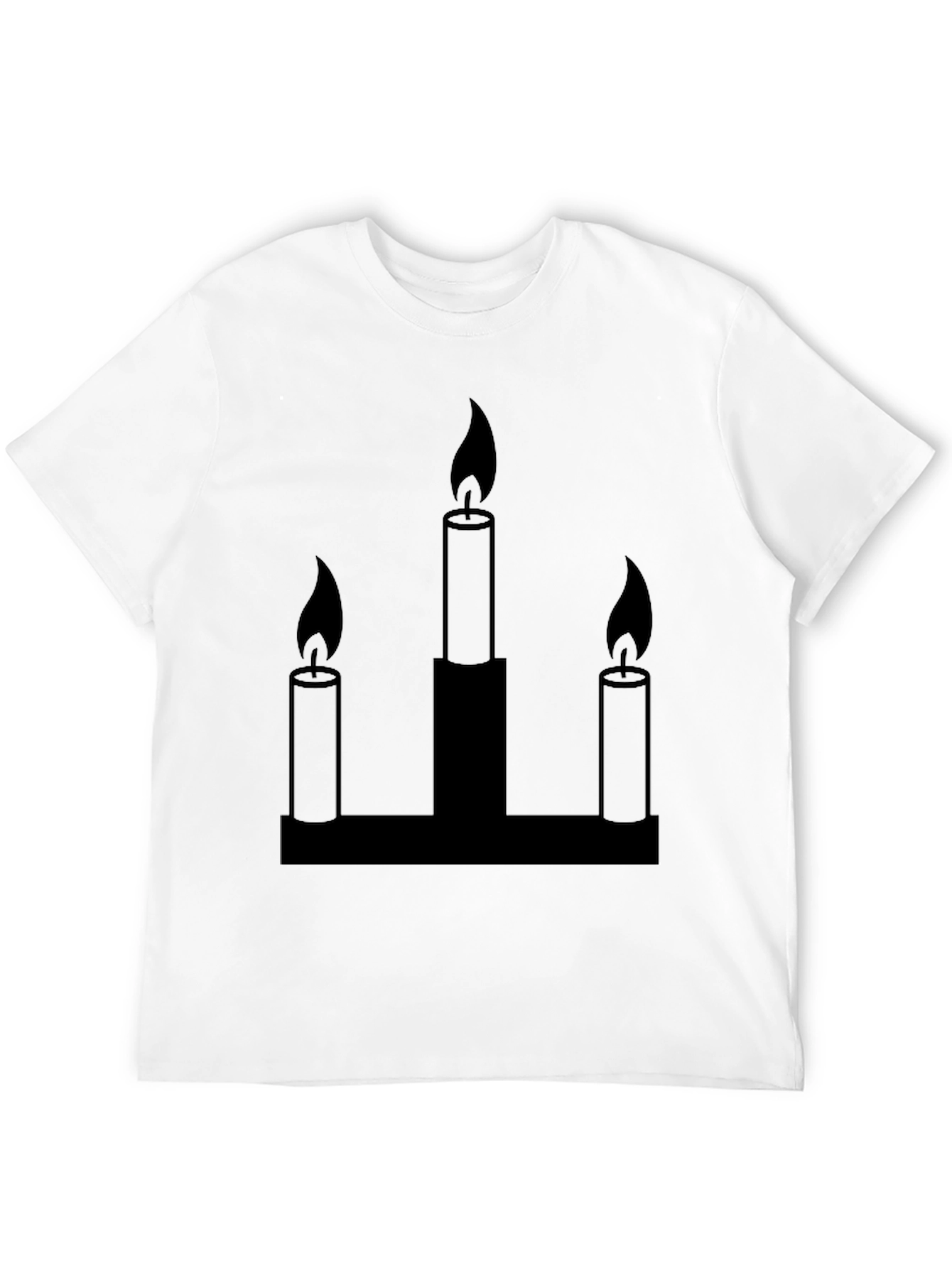Candleabra Graphic Tee - Black
