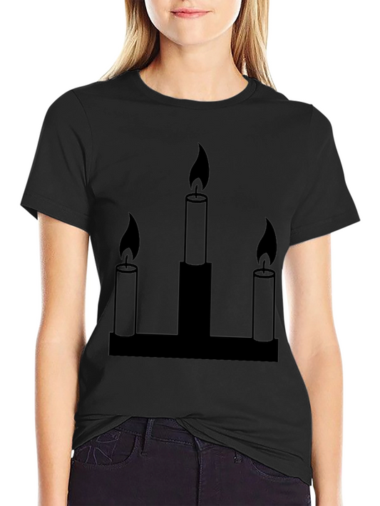 Candleabra Graphic Tee - Black
