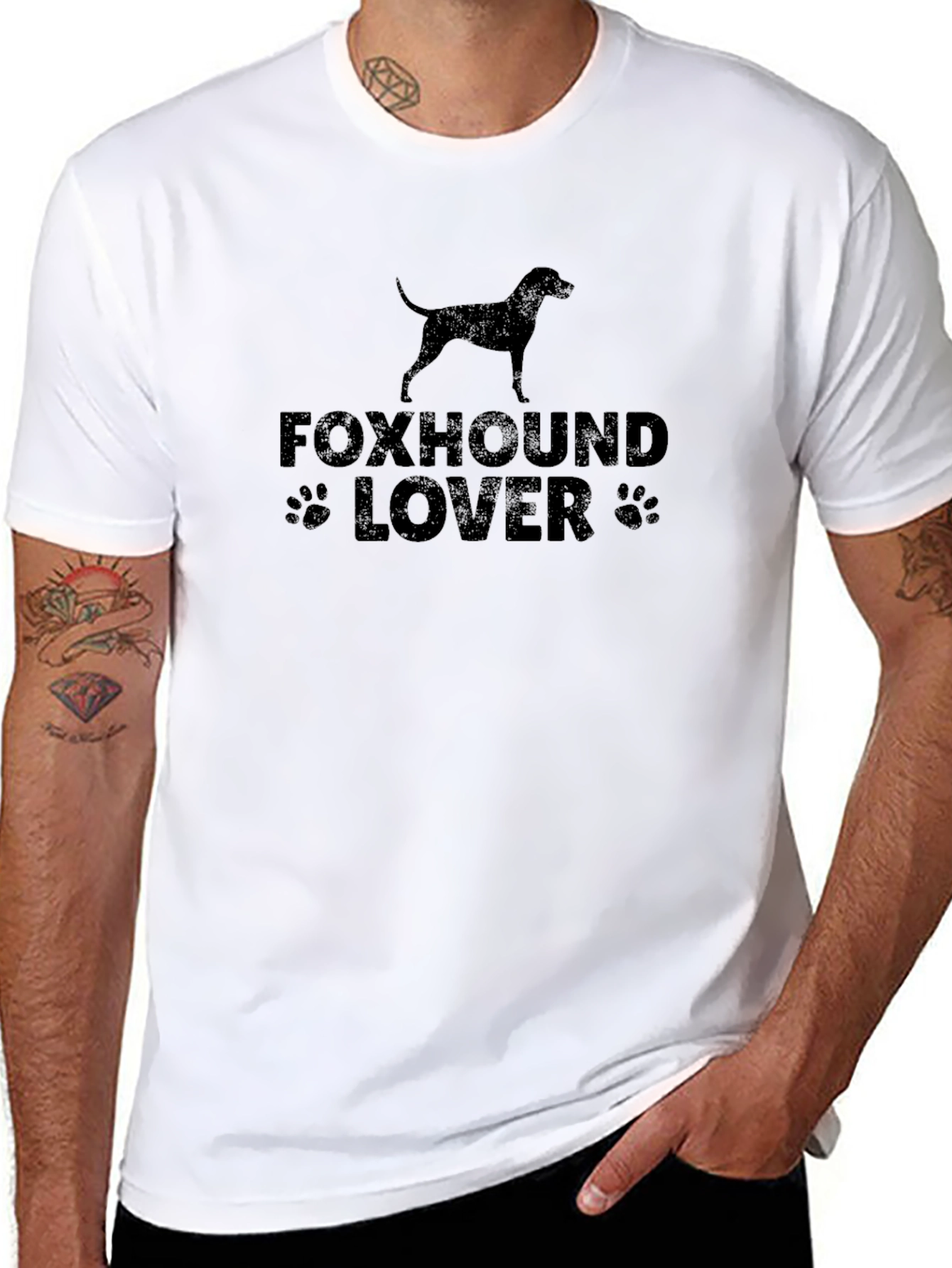 Foxhound Lover T-Shirt - Dog Breed Tee