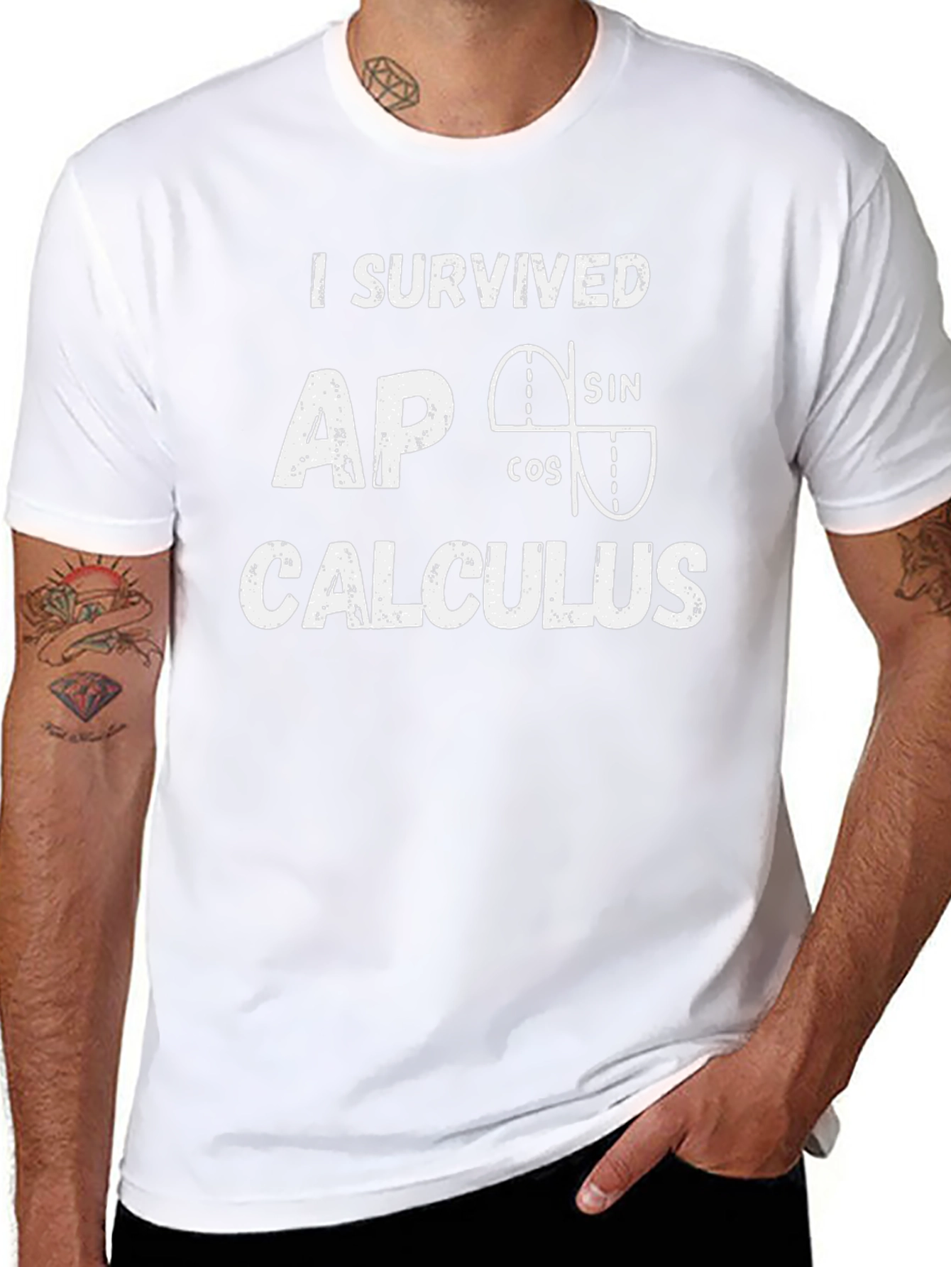 I Survived AP Calculus Graphic T-Shirt