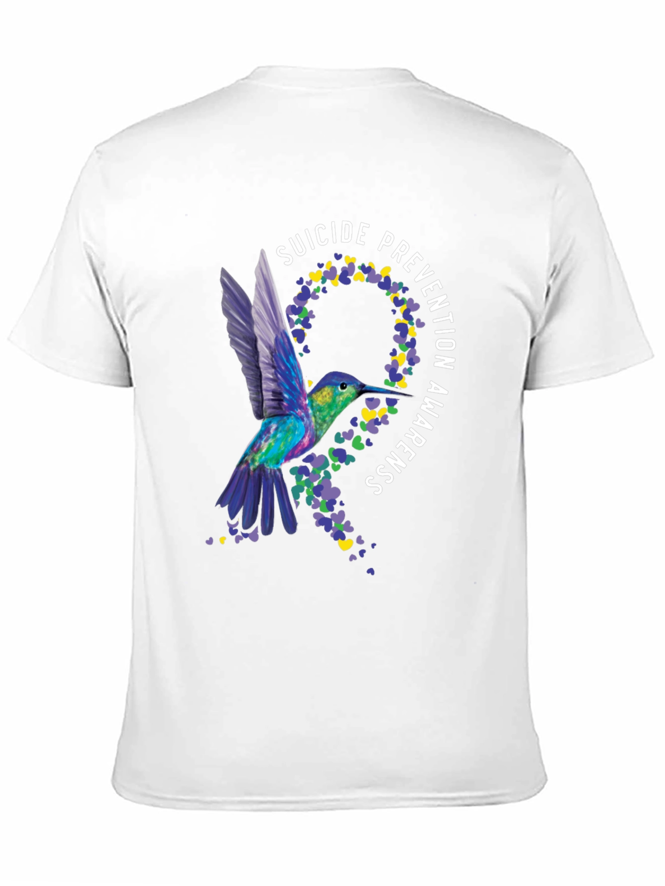 Suicide Prevention Hummingbird Graphic Tee