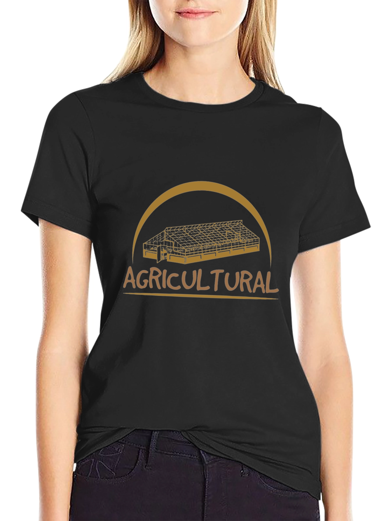 Agricultural Greenhouse Graphic T-Shirt