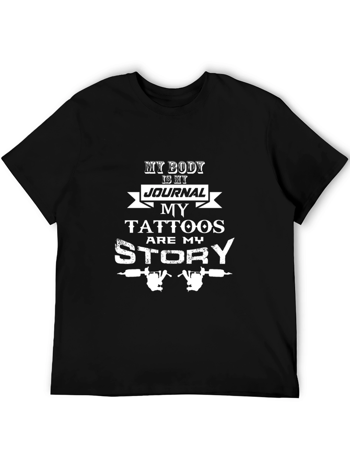 Tattoo Art T-Shirt: My Body Is My Journal