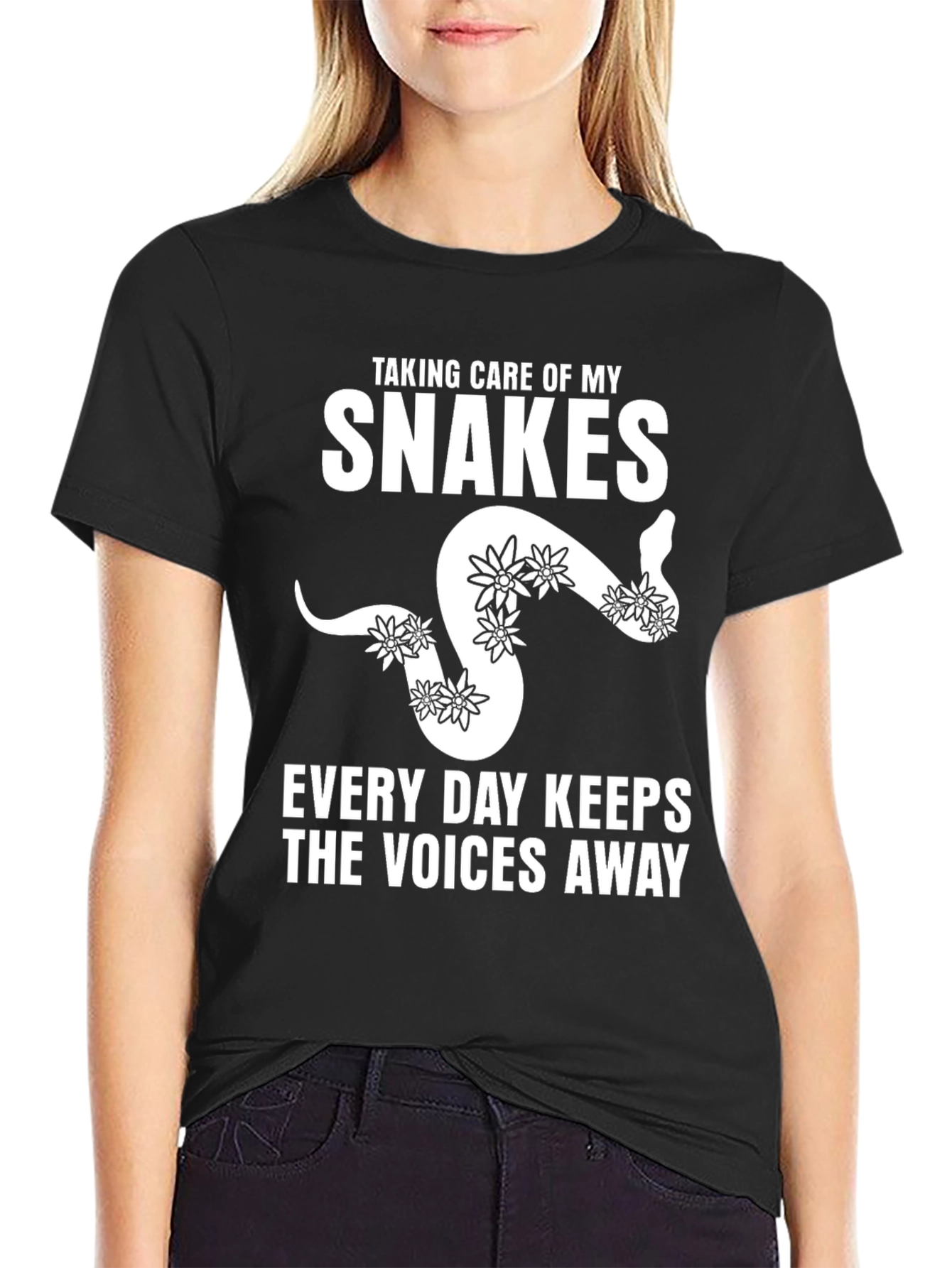 Snakes Keep Voices Away T-Shirt