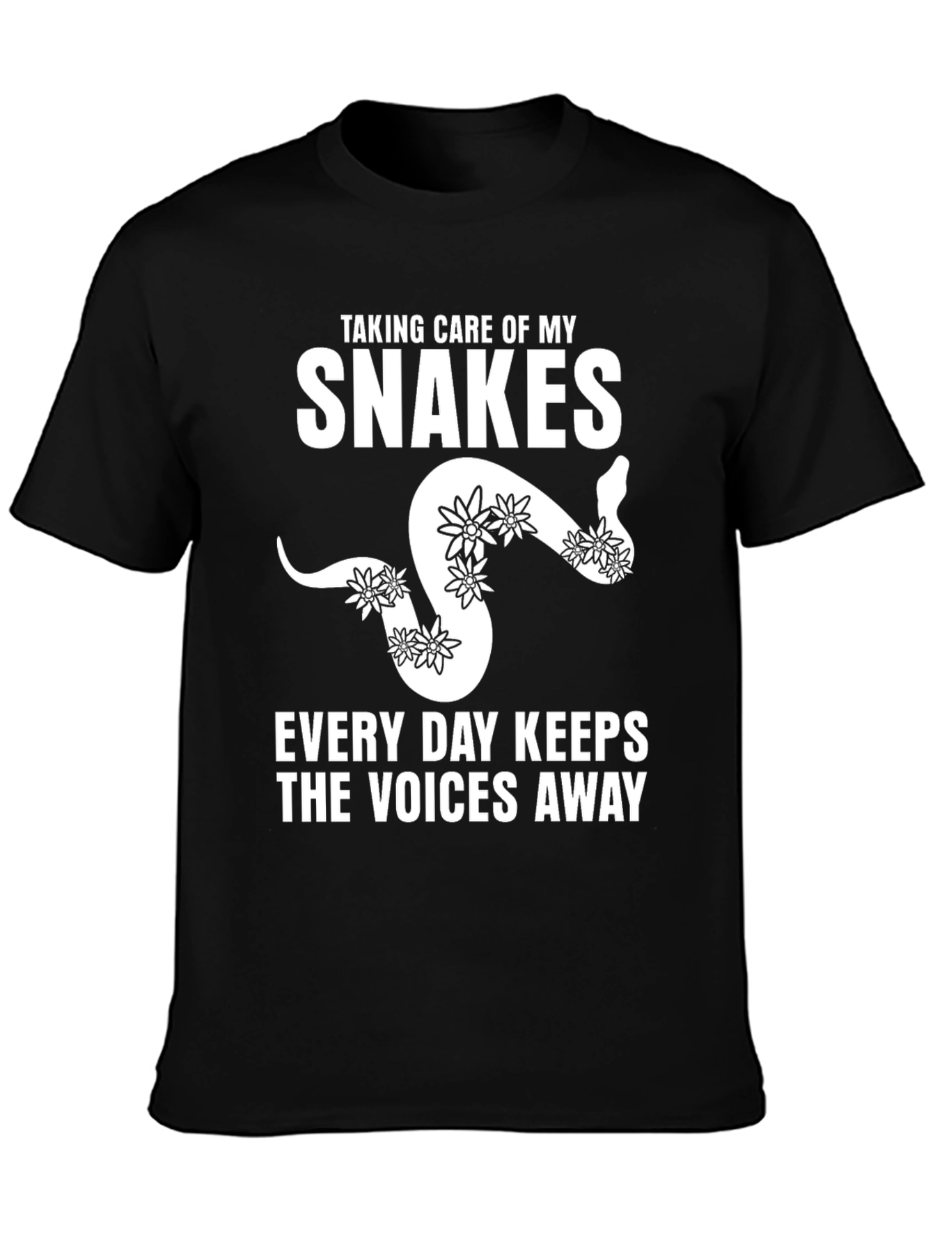 Snakes Keep Voices Away T-Shirt