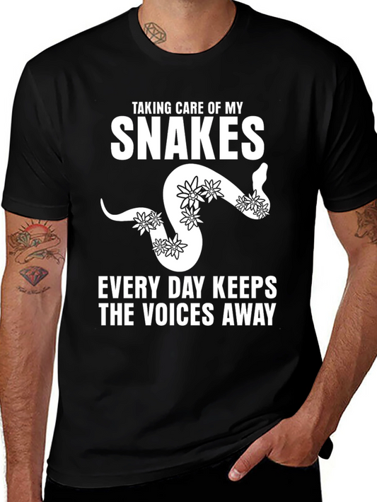 Snakes Keep Voices Away T-Shirt