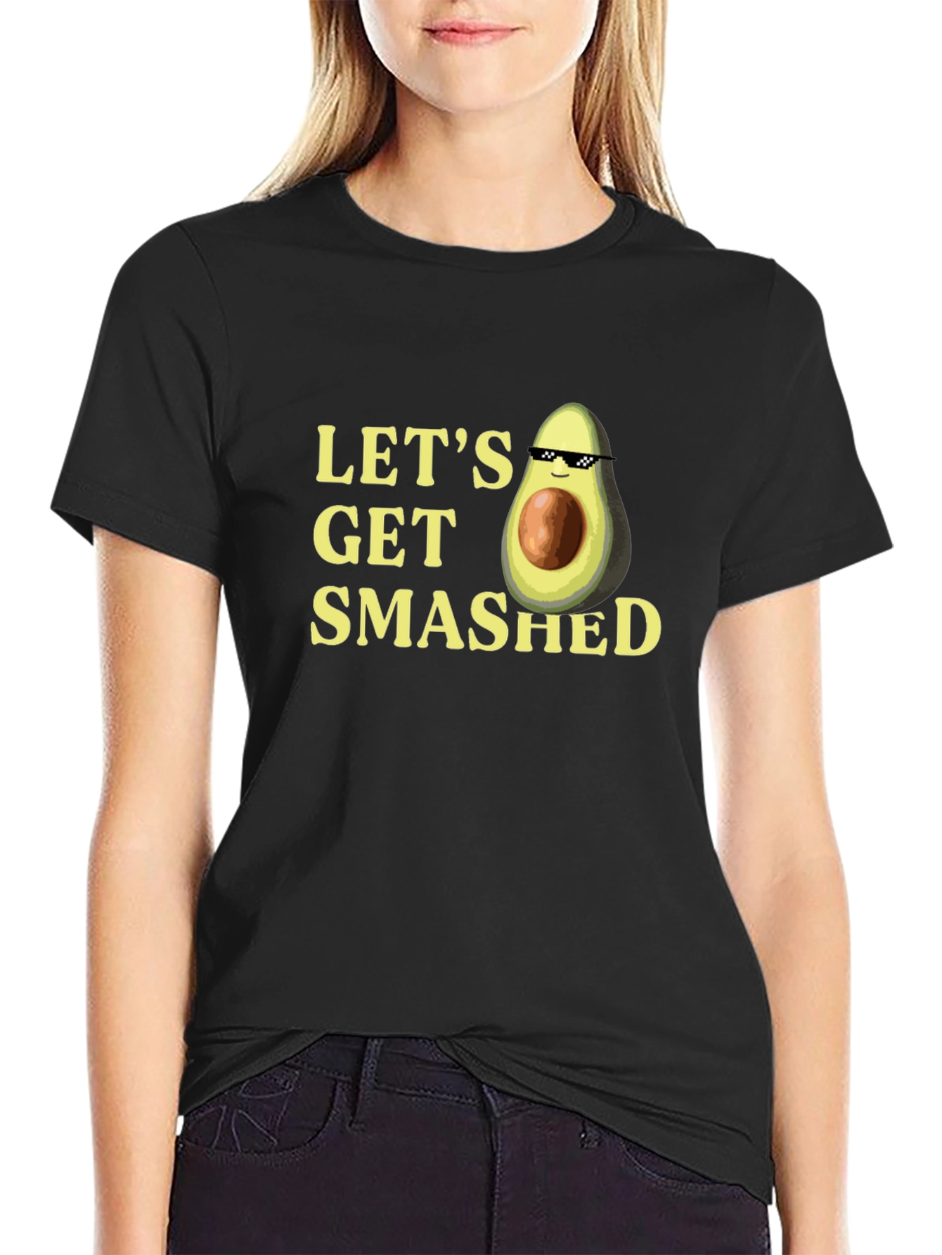 Lets Get Smashed Avocado T-Shirt