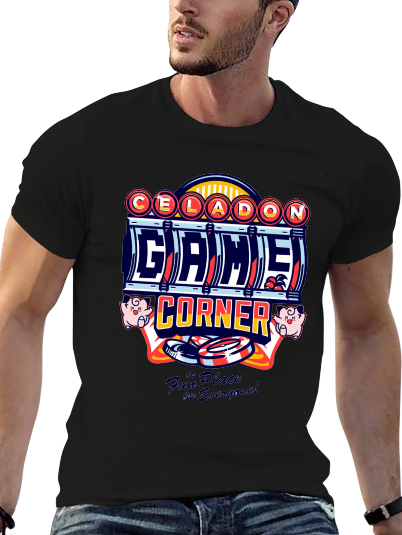 Celadon Game Corner Graphic Tee