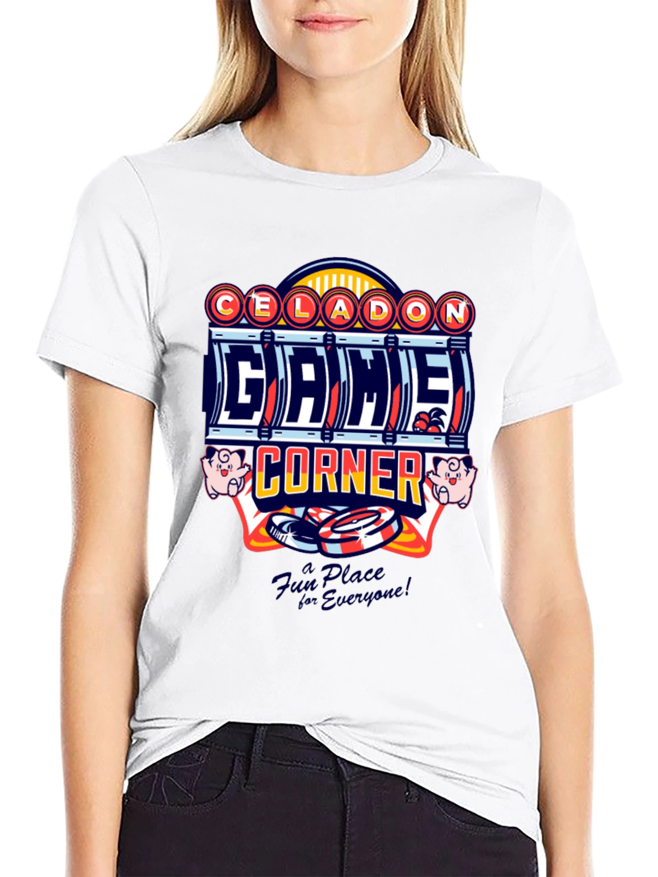 Celadon Game Corner Graphic Tee