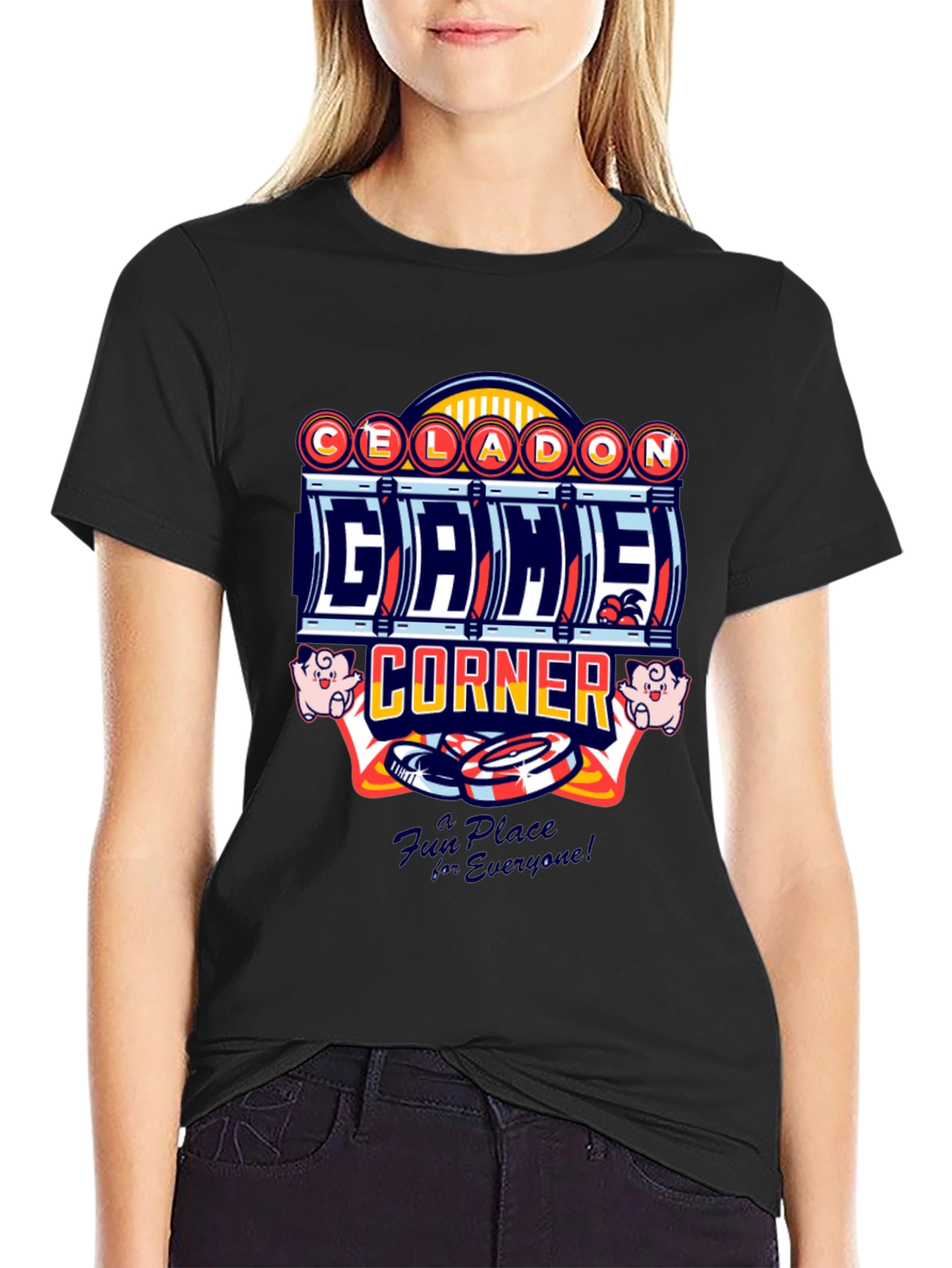 Celadon Game Corner Graphic Tee