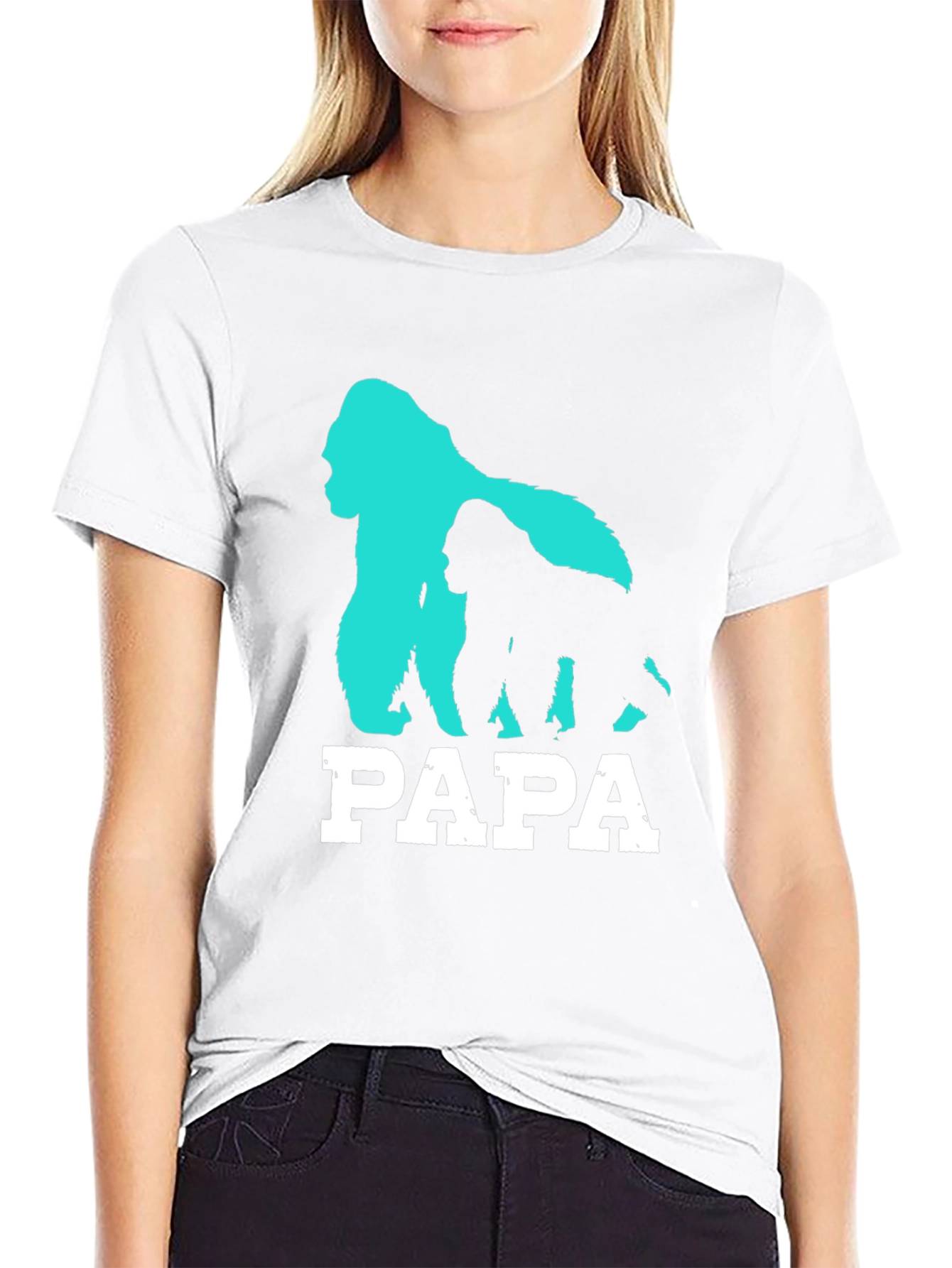Papa Gorilla T-Shirt - Fathers Day Gift