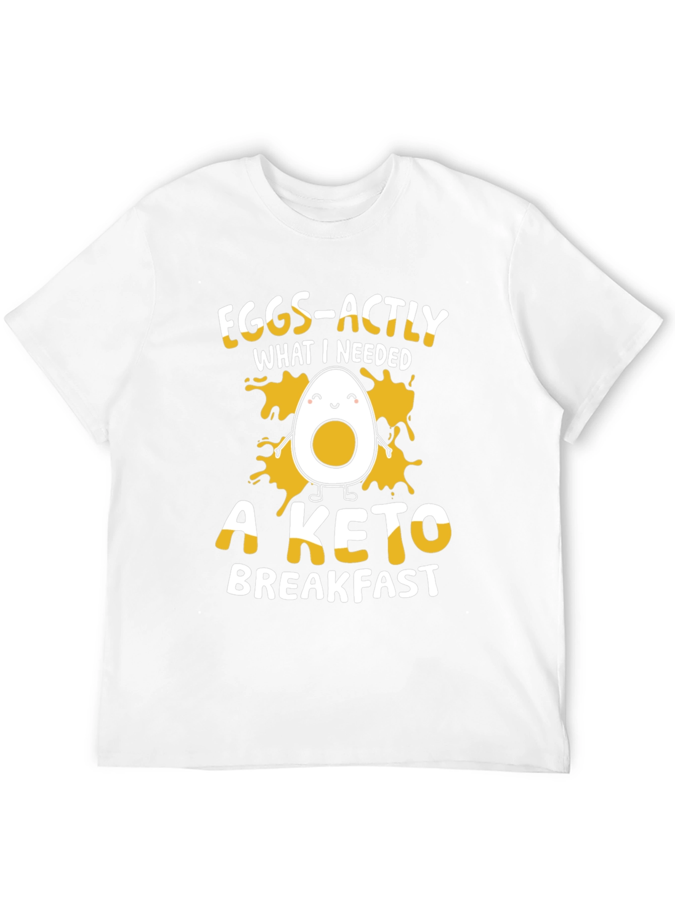 Eggs-actly Keto Breakfast Funny T-Shirt