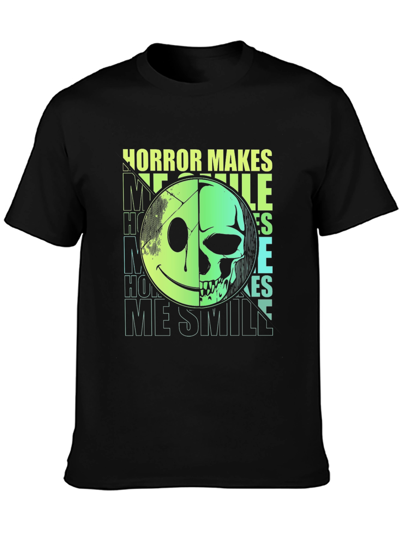 Horror Makes Me Smile Graphic Tee