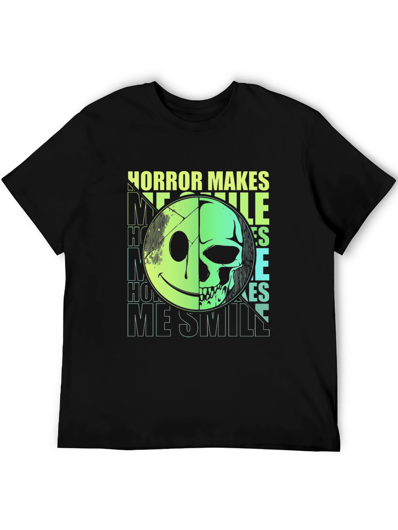 Horror Makes Me Smile Graphic Tee