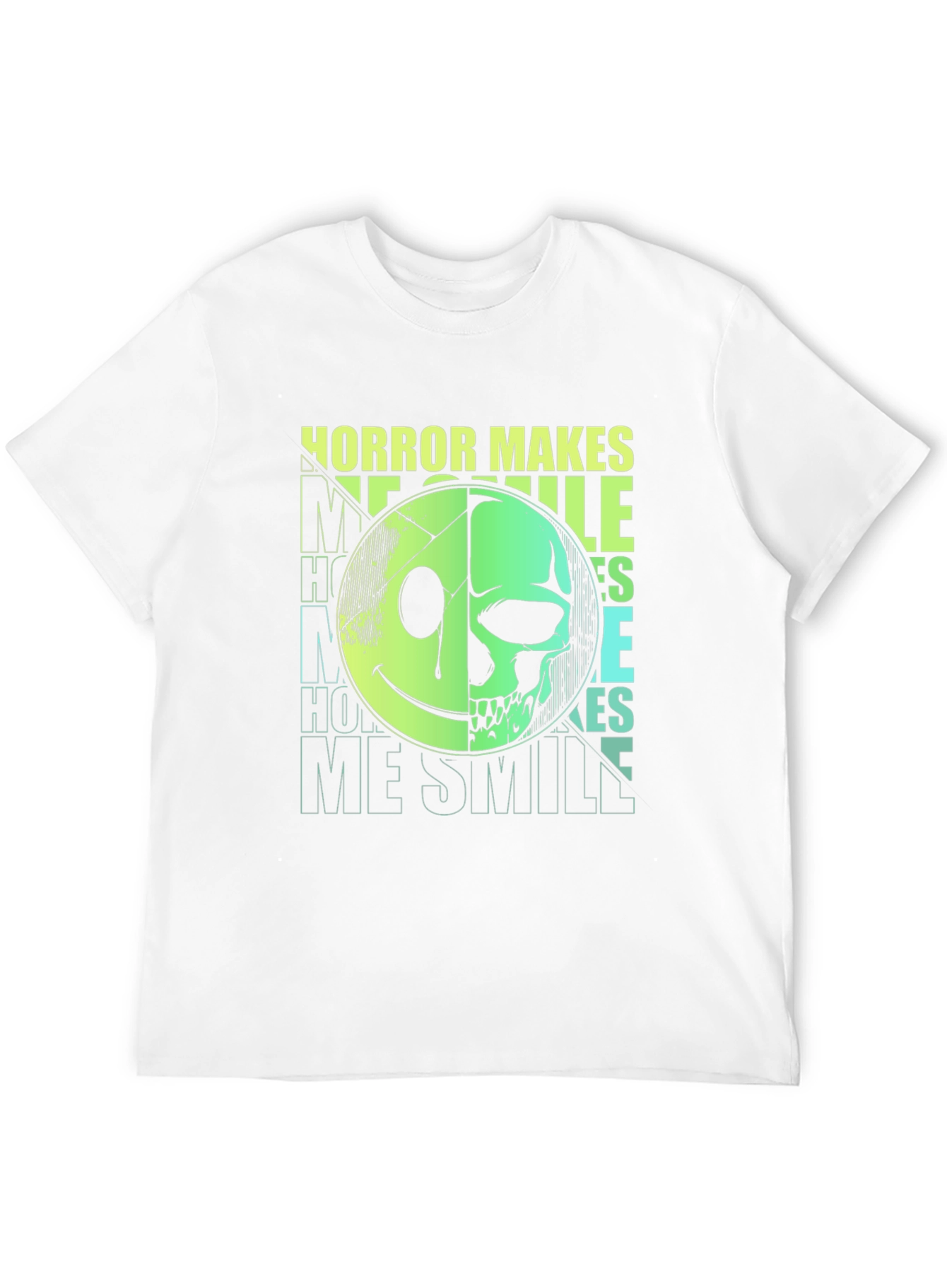 Horror Makes Me Smile Graphic Tee