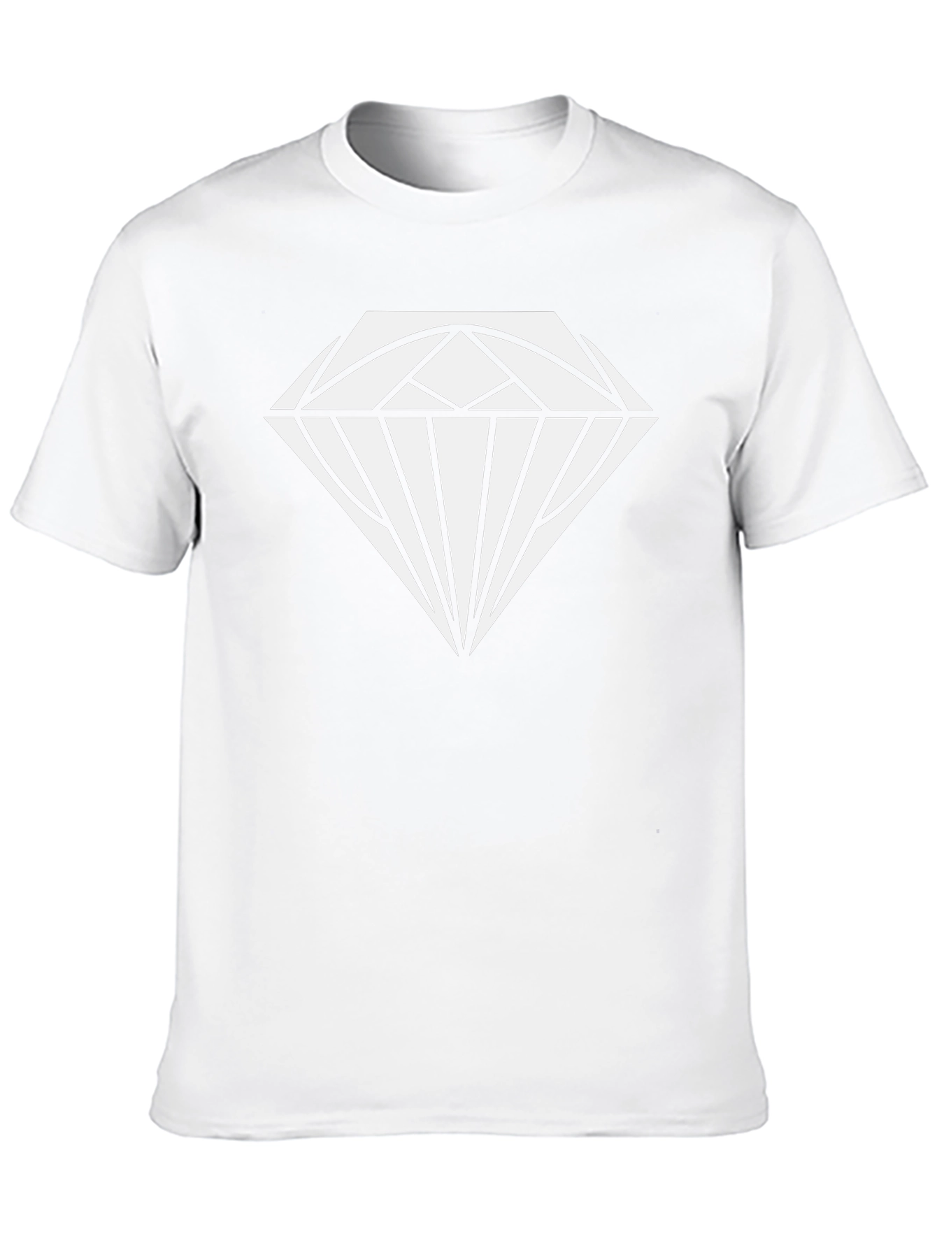 Diamond Graphic Black T-Shirt