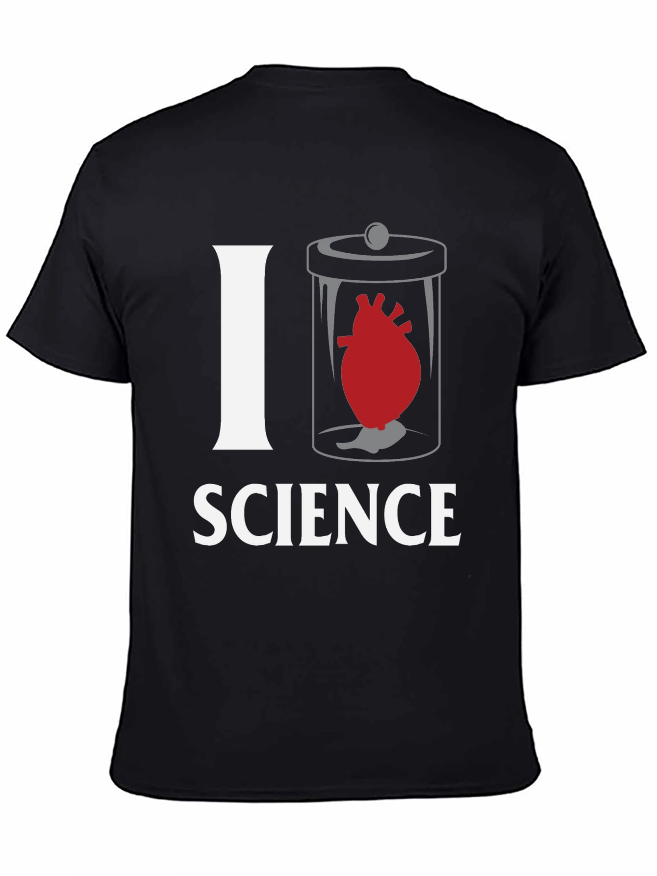 I Heart Science T-Shirt - Novelty Anatomy Tee
