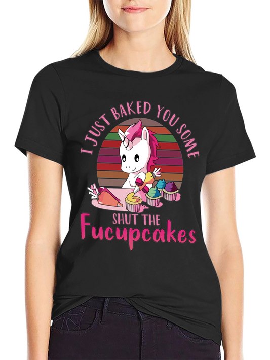 Unicorn Cupcakes T-Shirt - Funny Graphic Tee