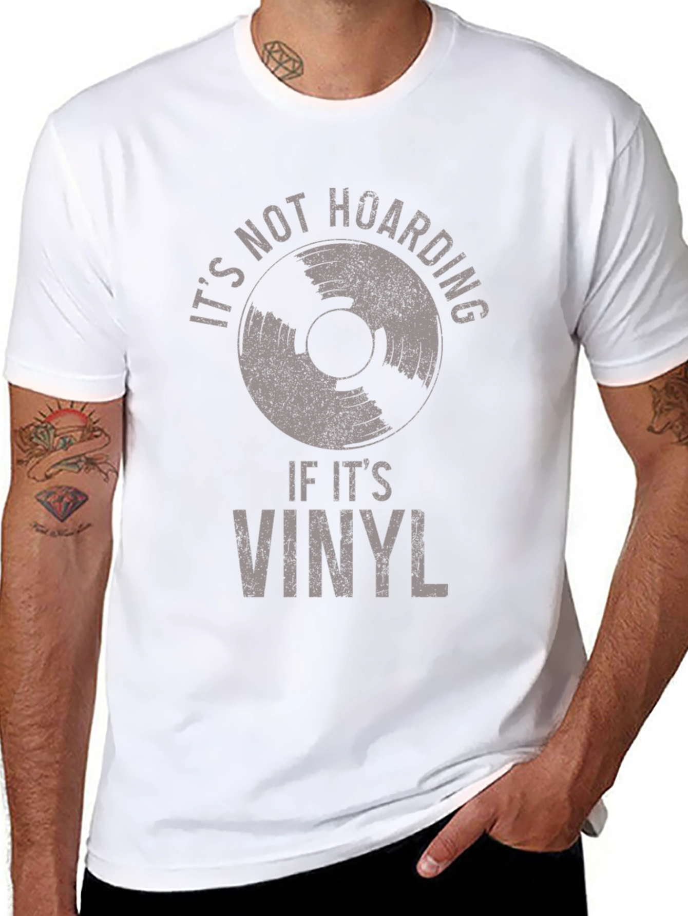 Its Not Hoarding If Its Vinyl T-Shirt