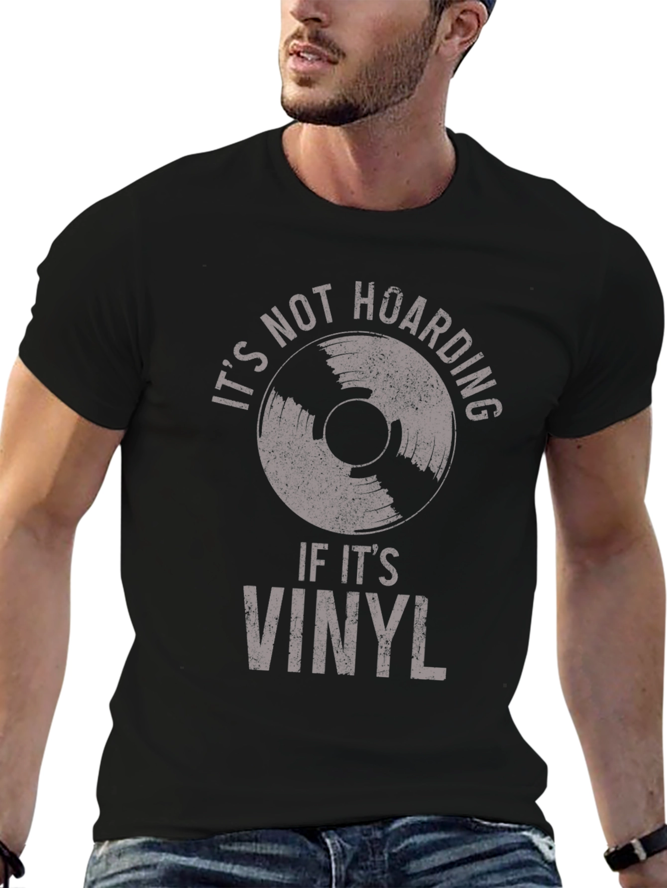 Its Not Hoarding If Its Vinyl T-Shirt