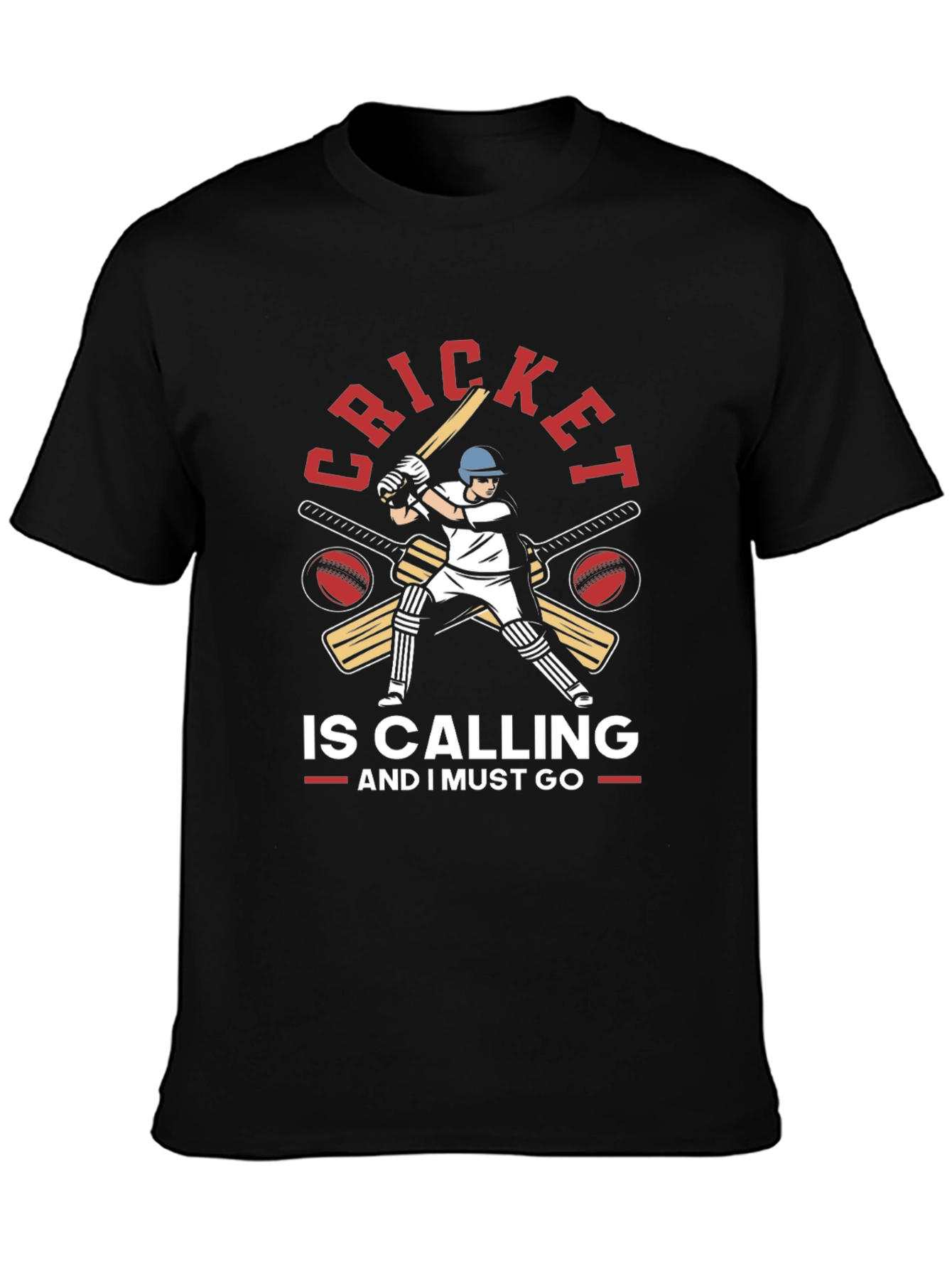 Cricket Calling T-Shirt - Stylish Graphic Tee