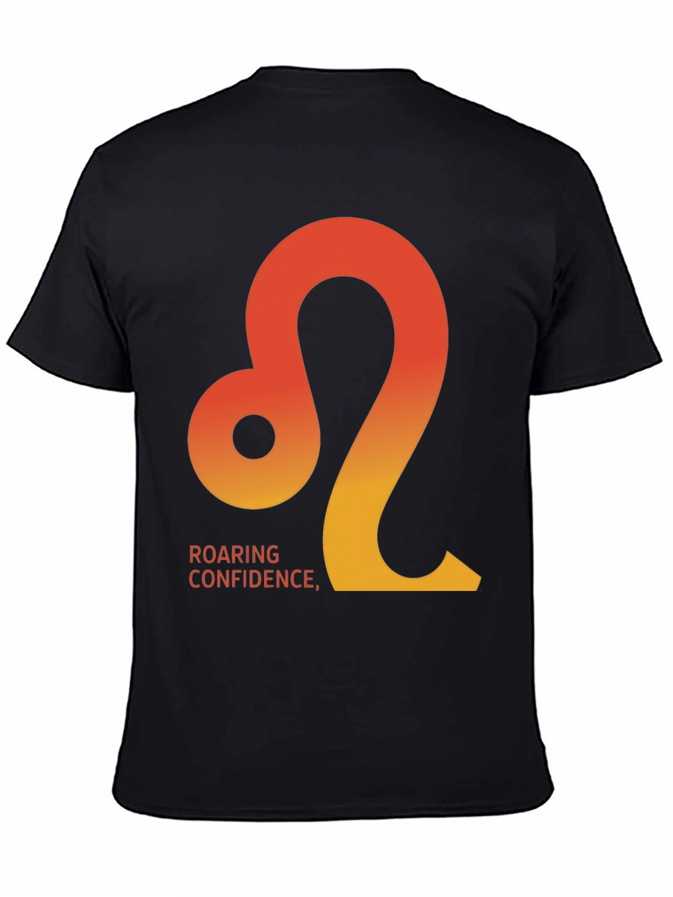 Leo Zodiac Sign T-Shirt - Roaring Confidence Tee